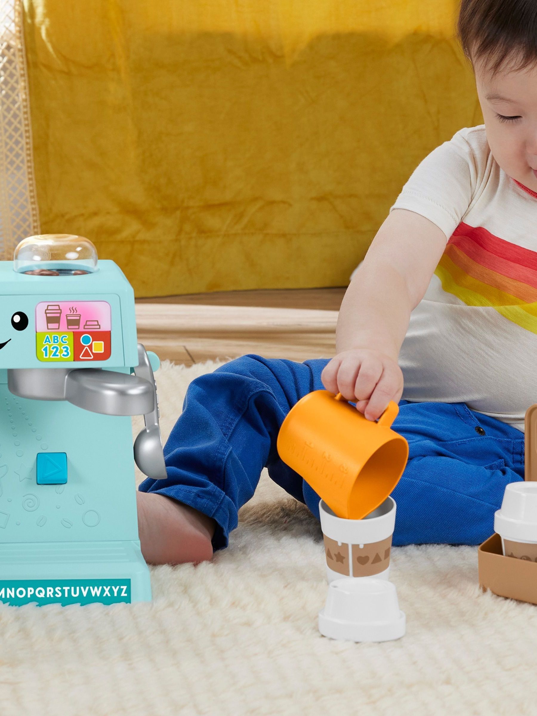 Fisher Price No Colour  Laugh & Learn Learn & Serve Coffee - Image 3 of 5