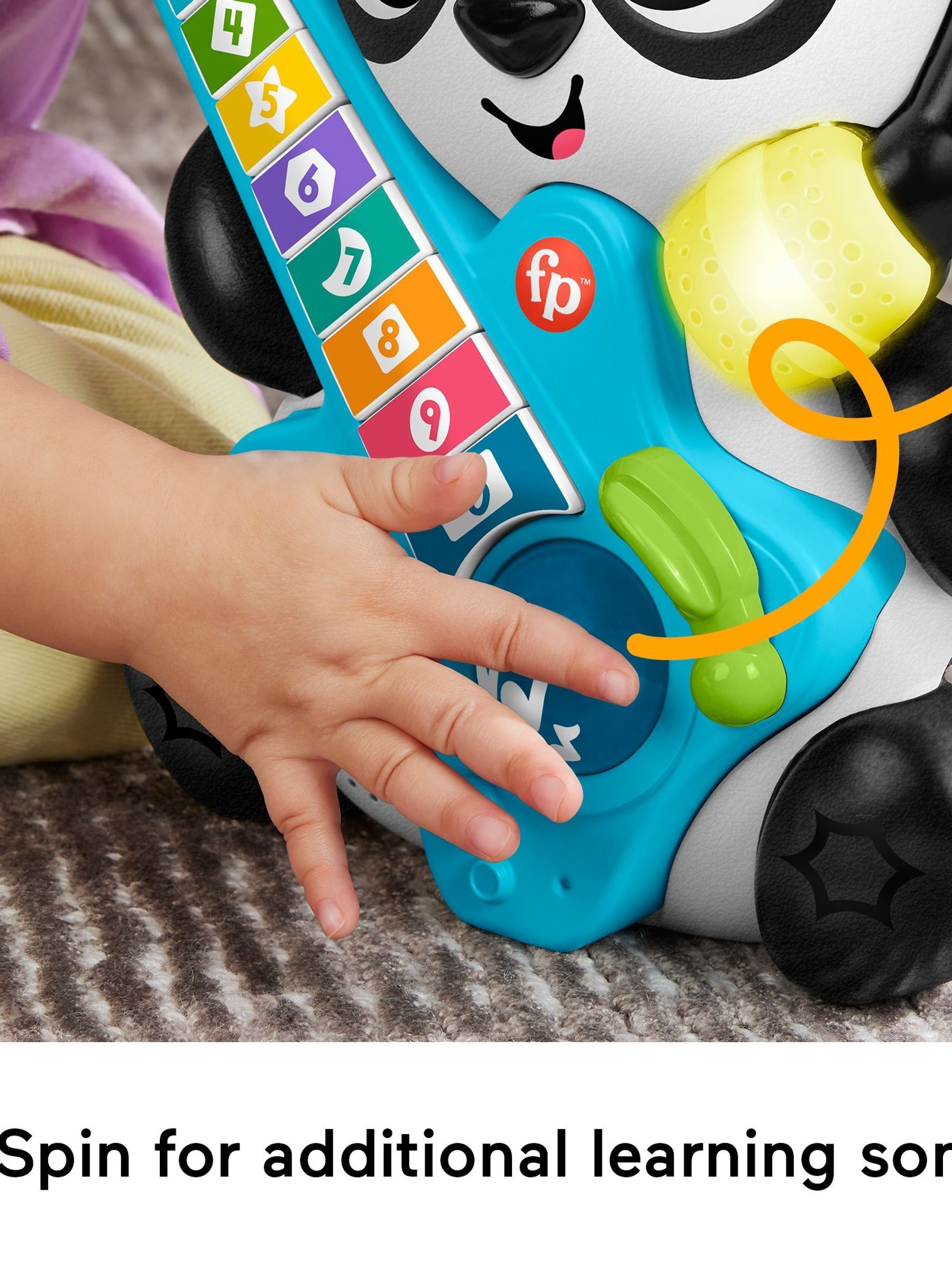 Fisher Price No Colour Link Squad Jam & Count Panda - Image 5 of 6