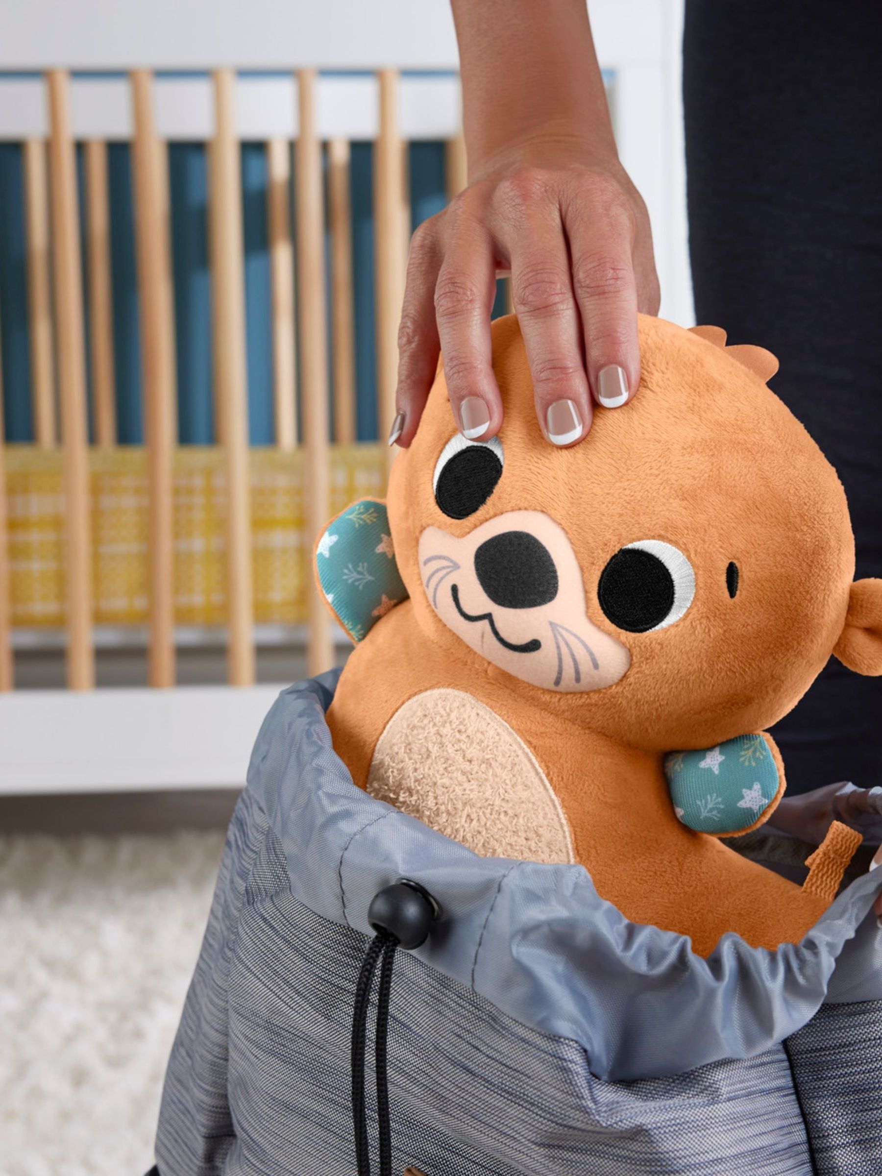 Fisher Price No Colour 2-in-1 Rockin’ Tummy Time Otter - Image 3 of 6