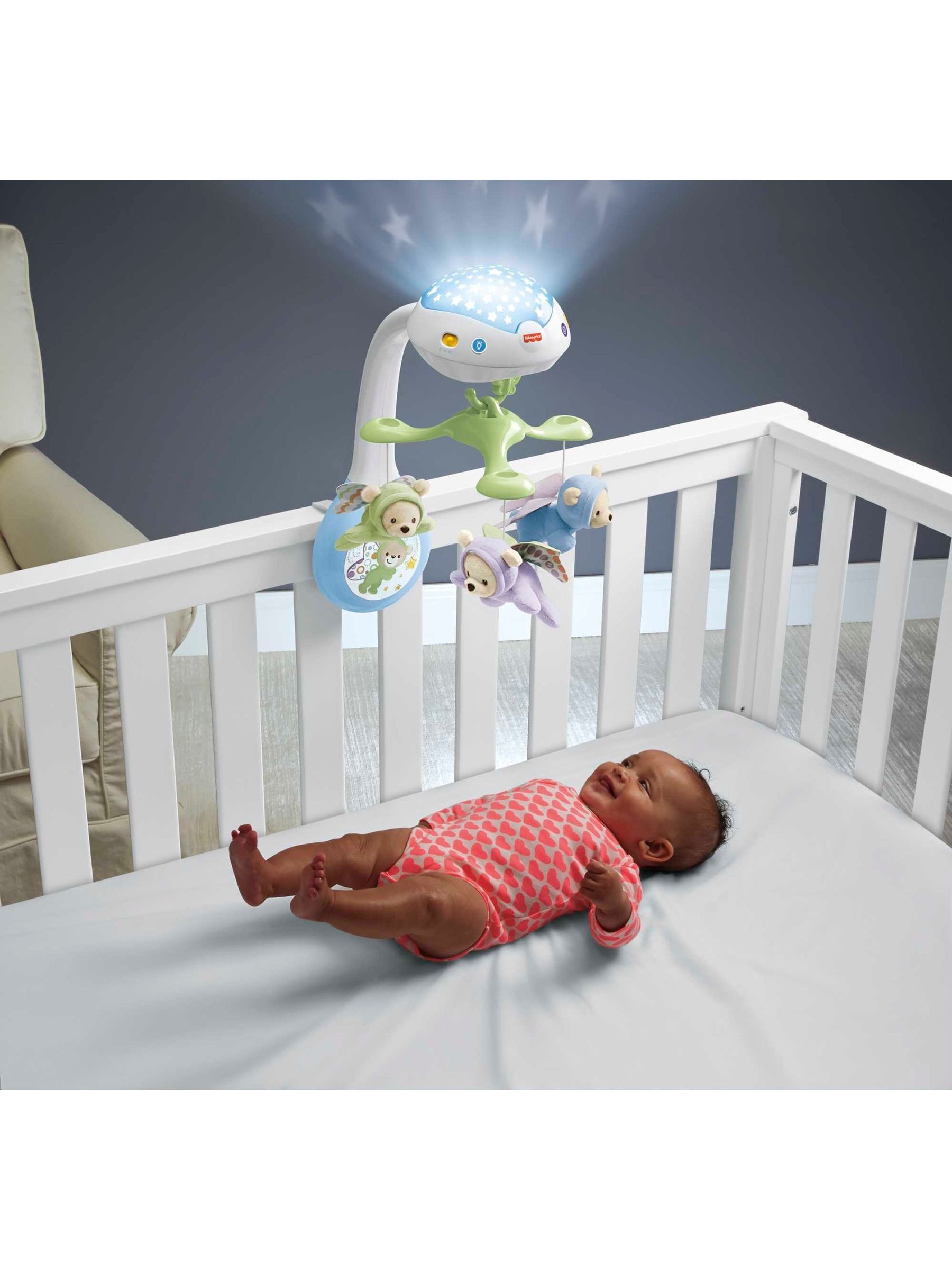 Fisher Price No Colour 3 in 1 Butterfly Dreams Mobile - Image 2 of 6