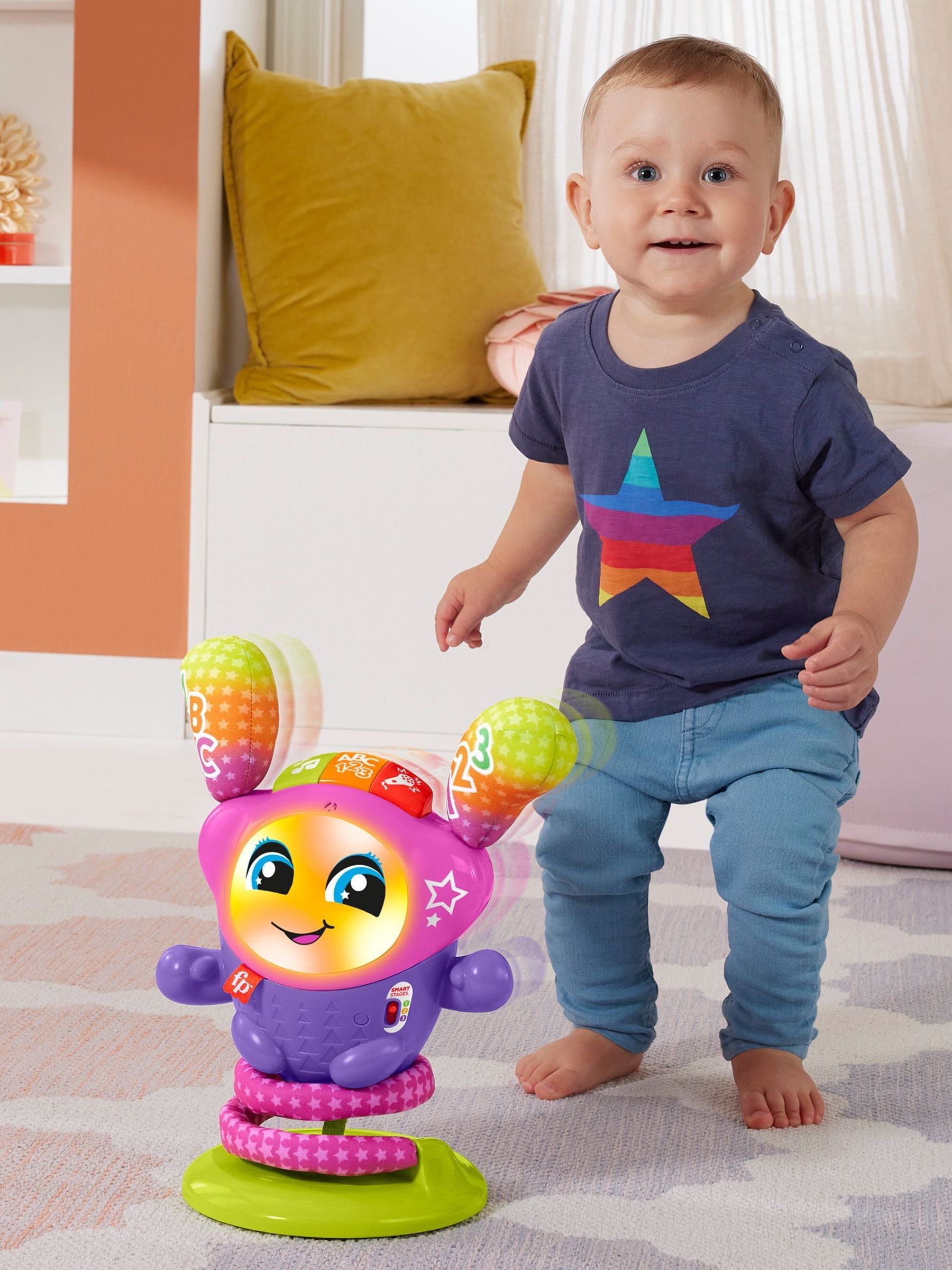 Fisher Price No Colour DJ Bouncin Star - Image 4 of 6