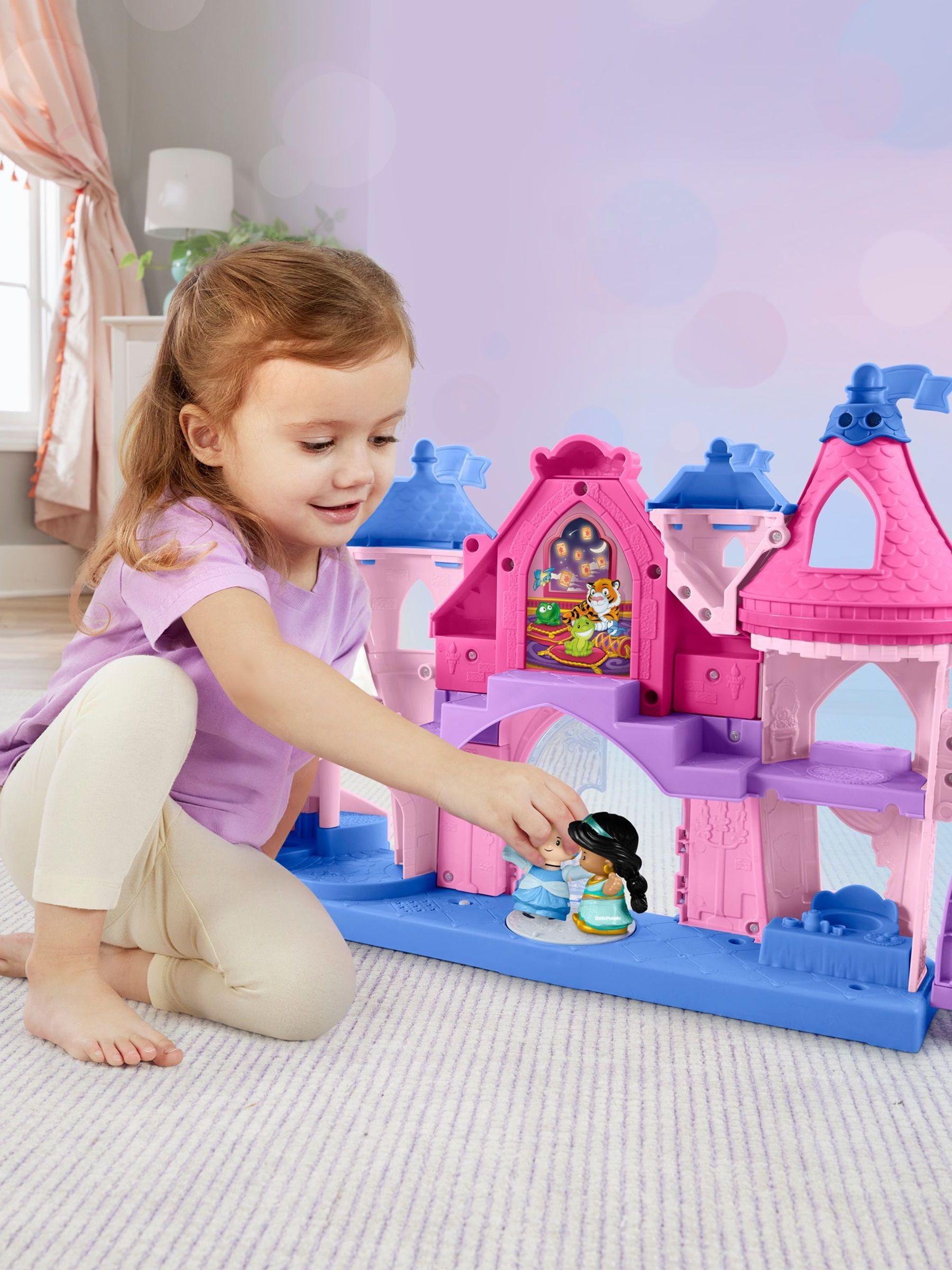 Fisher Price No Colour Little People DP Magical Lights & Dancing Castle - Image 3 of 6