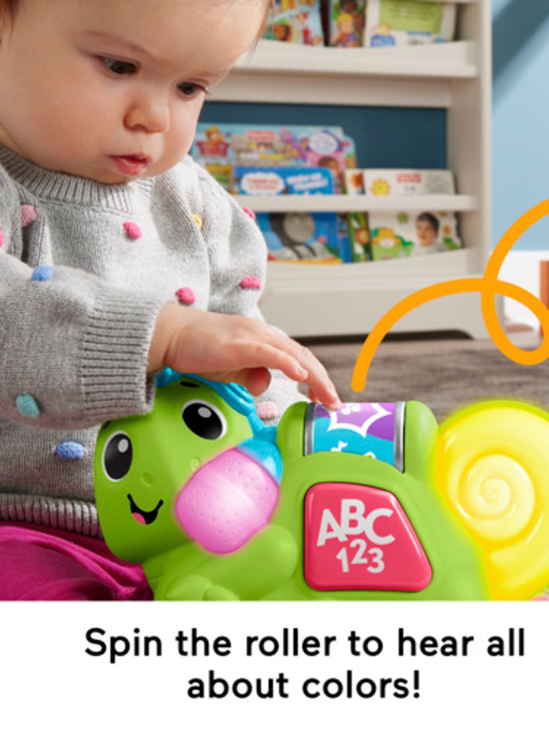 Fisher Price No Colour Link Squad Crawl ‘n Colours Chameleon - Image 4 of 5