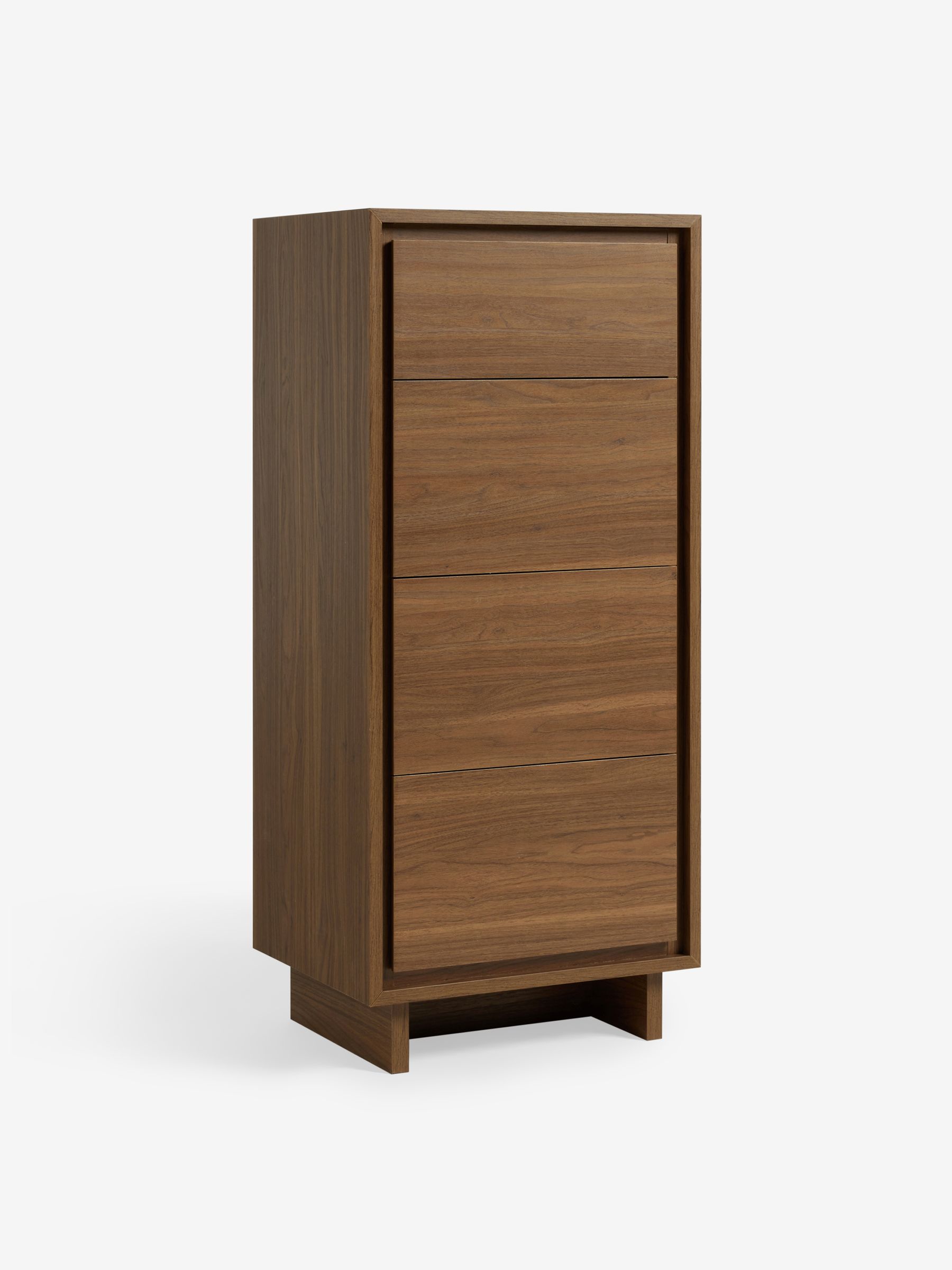 Kaci Tall Chest of Drawers in Dark Walnut Effect - Image 4 of 5