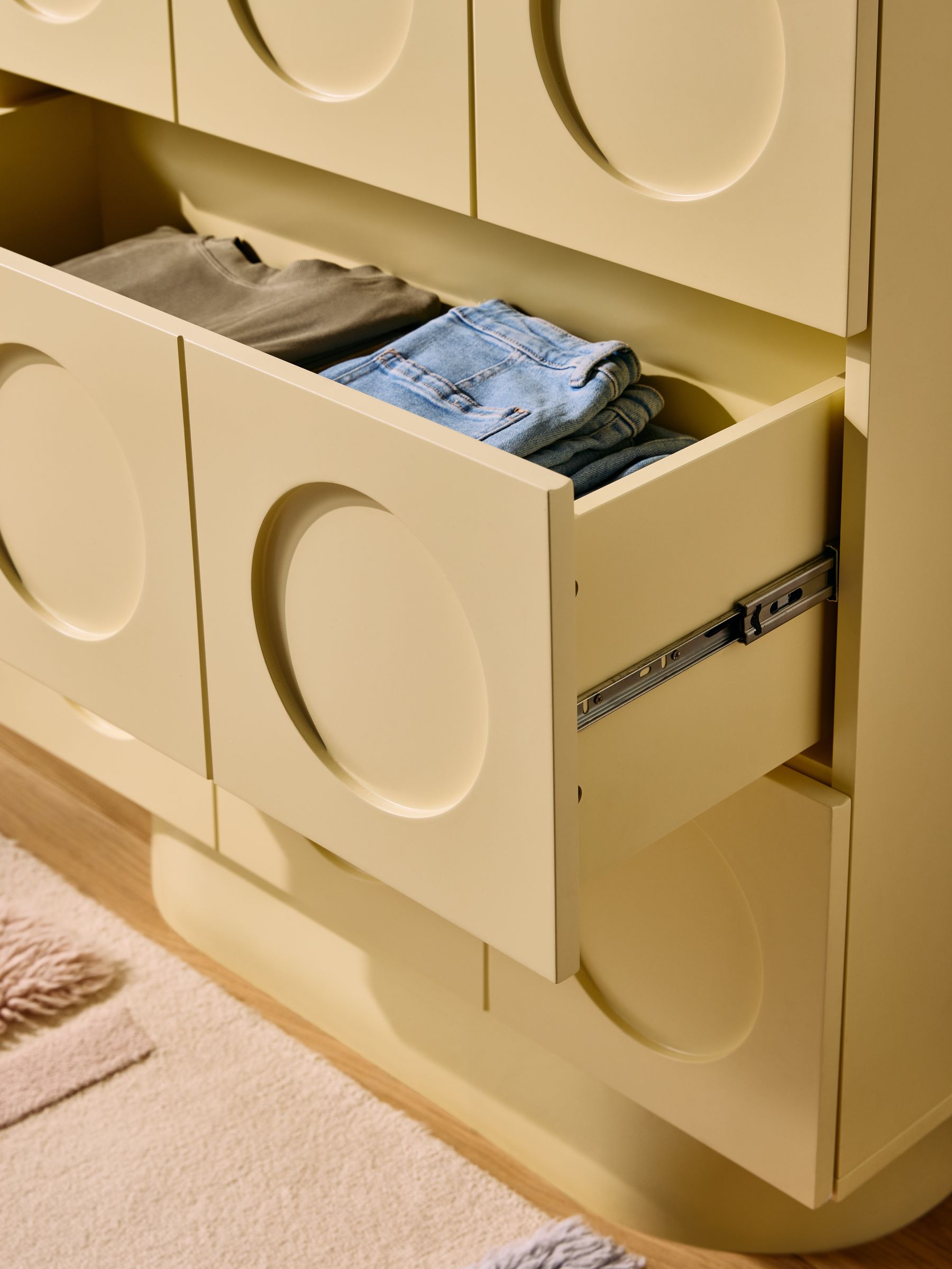 Henri Chest of Drawers in Yellow - Image 3 of 5