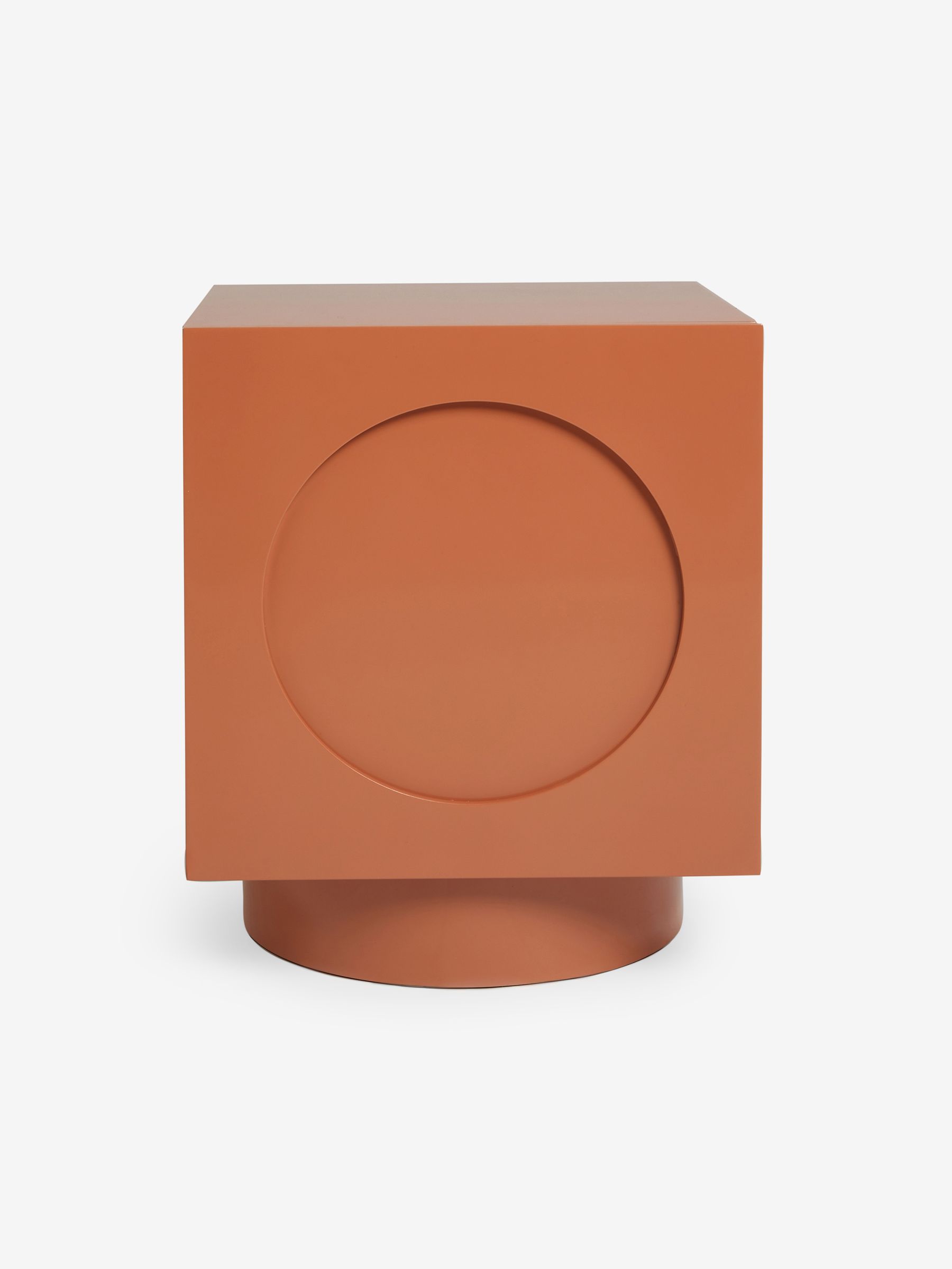 Henri Bedside Table in Orange - Image 5 of 5