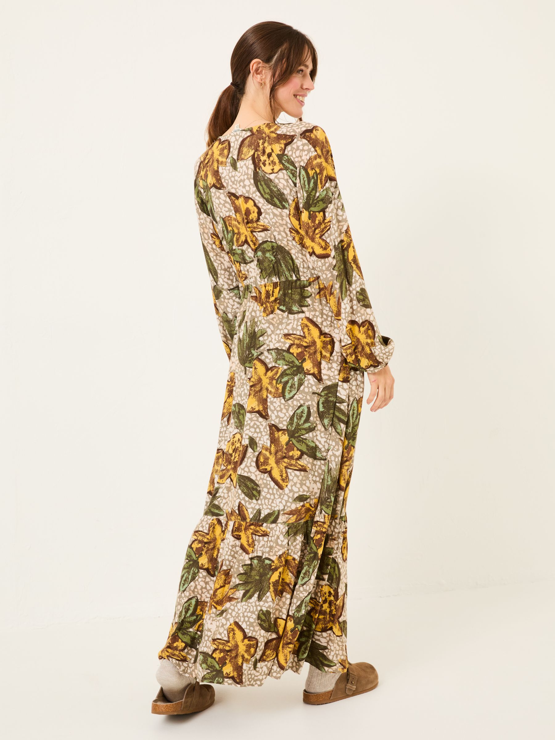 Natural Emma Midi Dress - Image 2 of 8