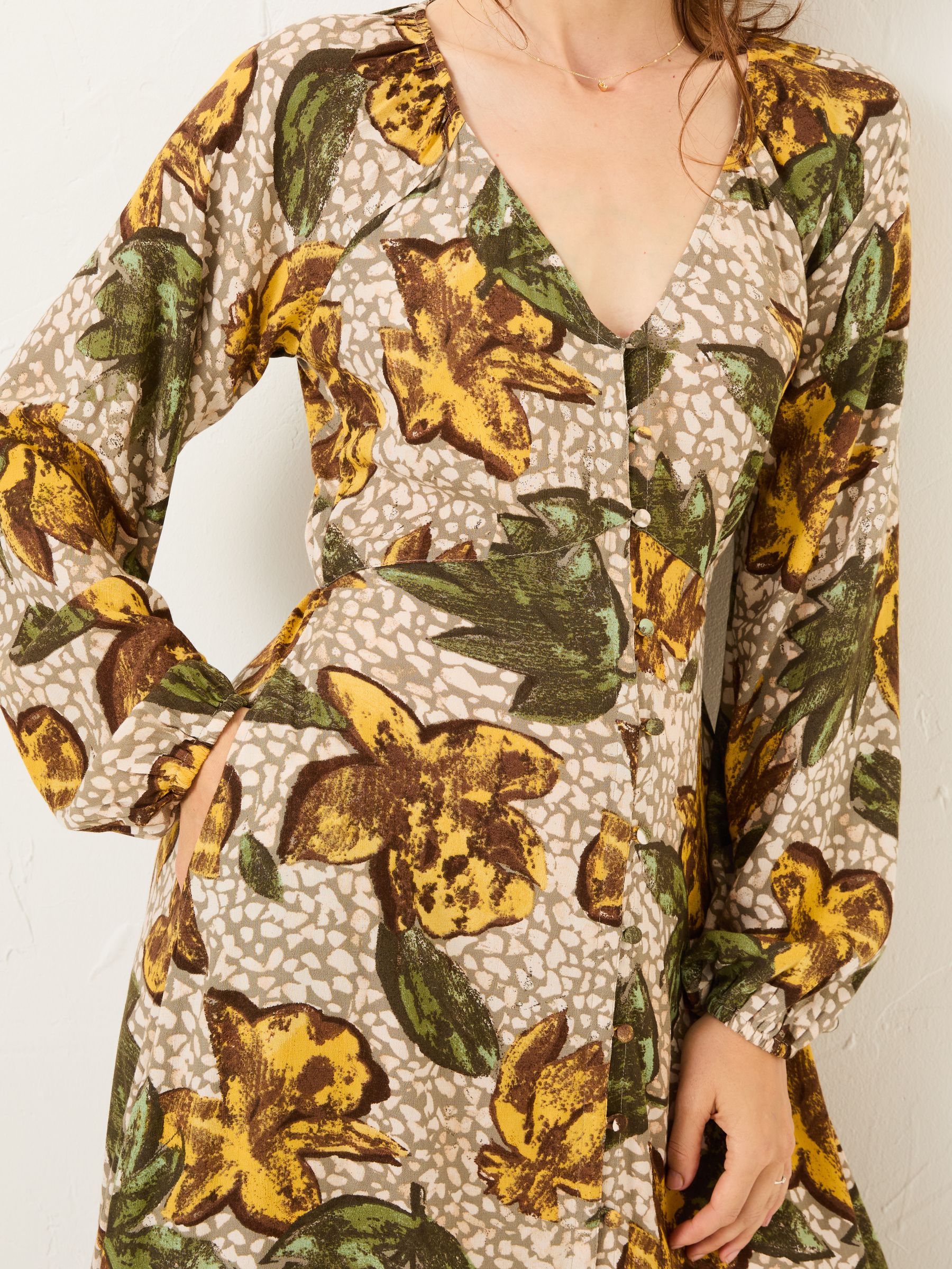 Natural Emma Midi Dress - Image 5 of 8