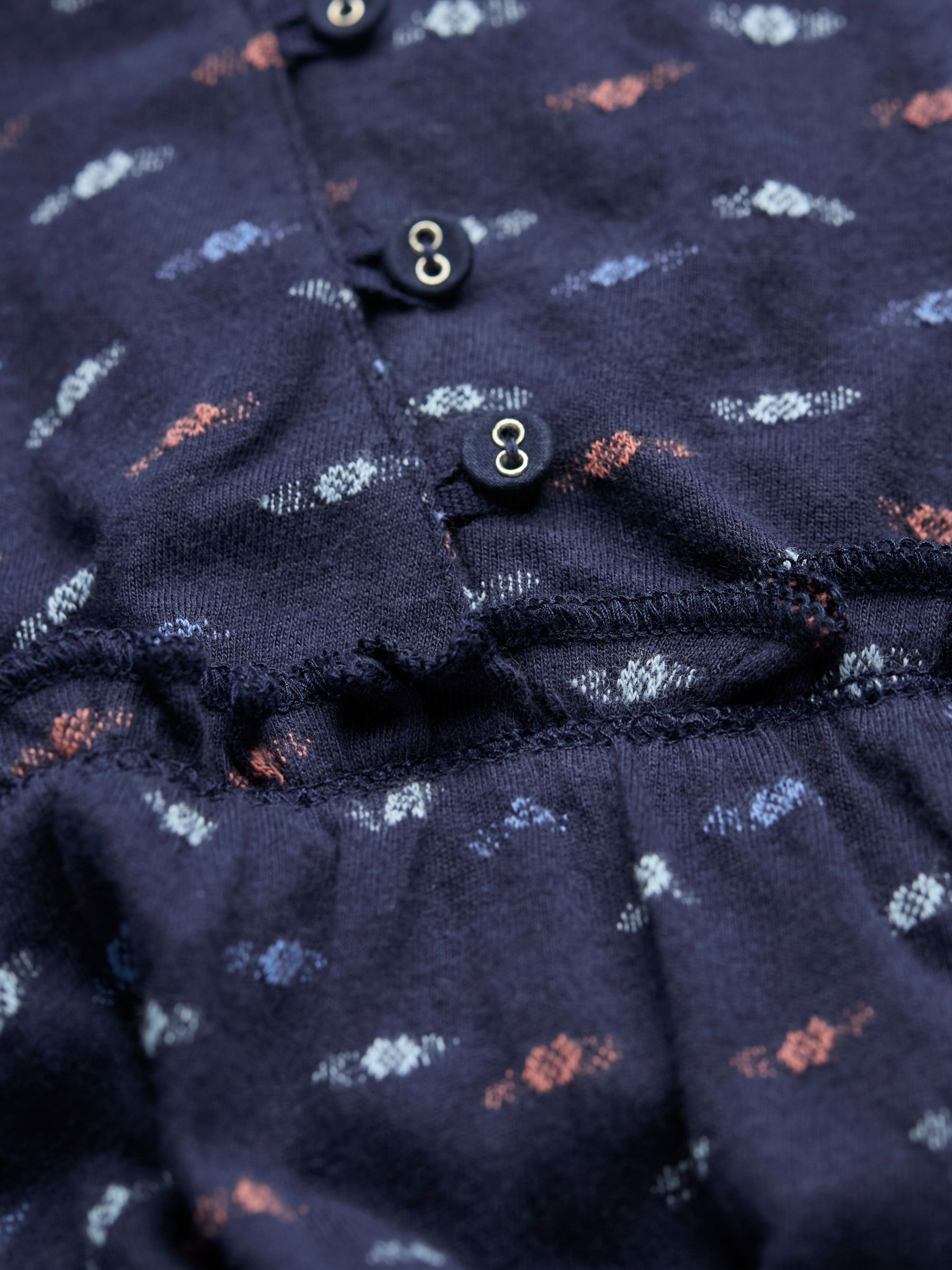 Navy Ivana Jersey 100% Cotton Dress - Image 10 of 10