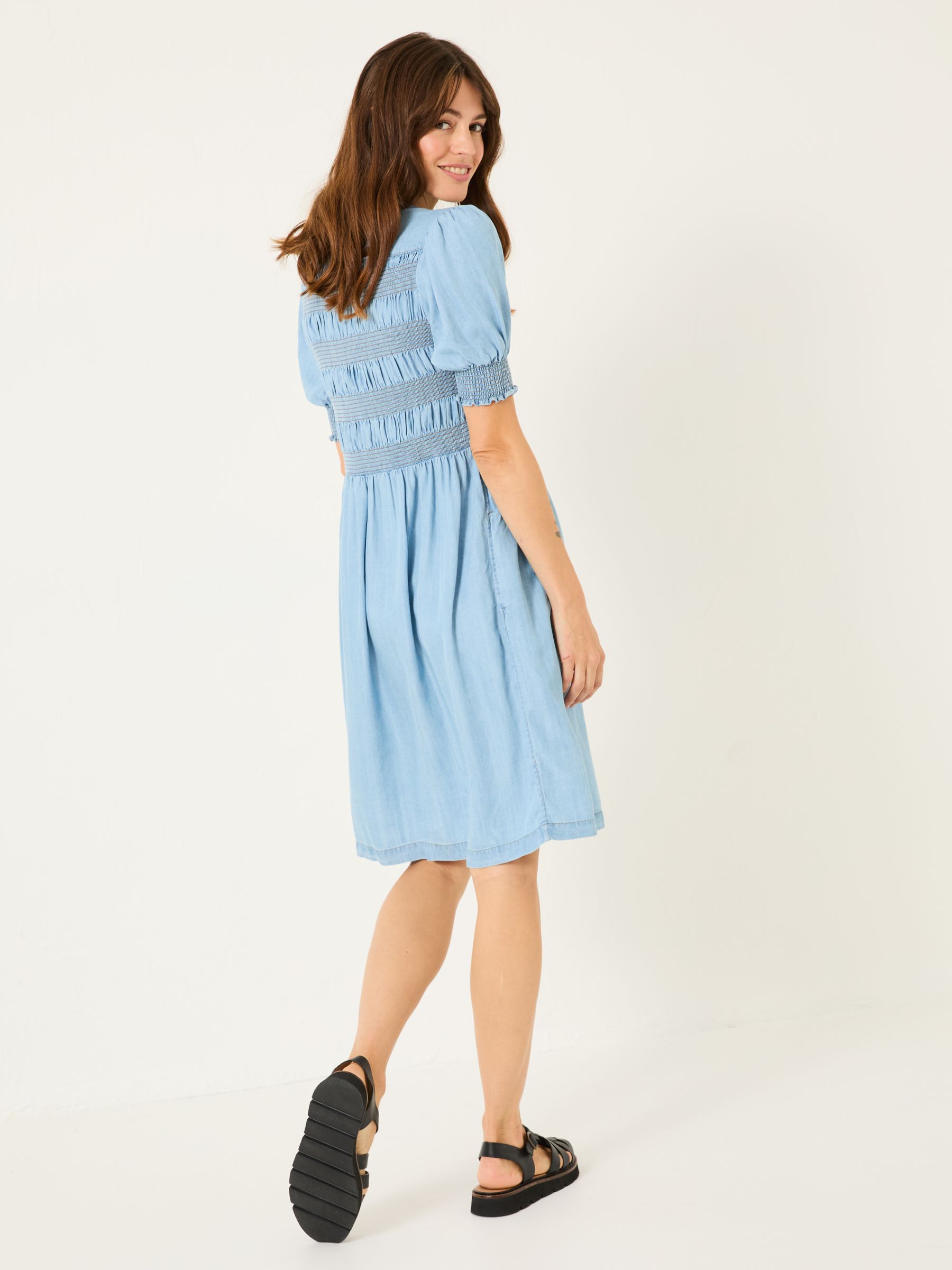 Light Blue Denim Juniper Dress - Image 2 of 10