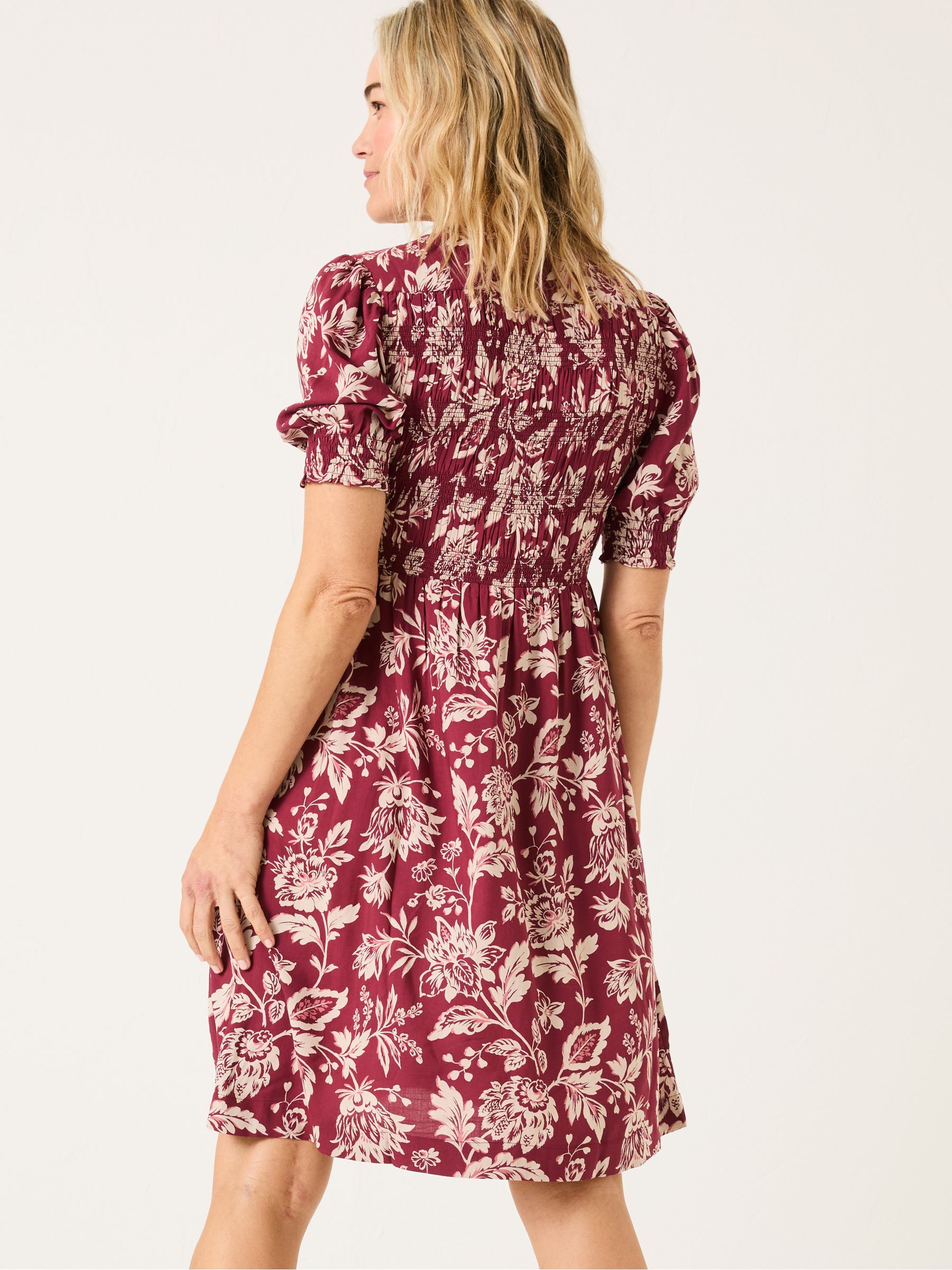 Burgundy Red Juniper Dress - Image 2 of 7
