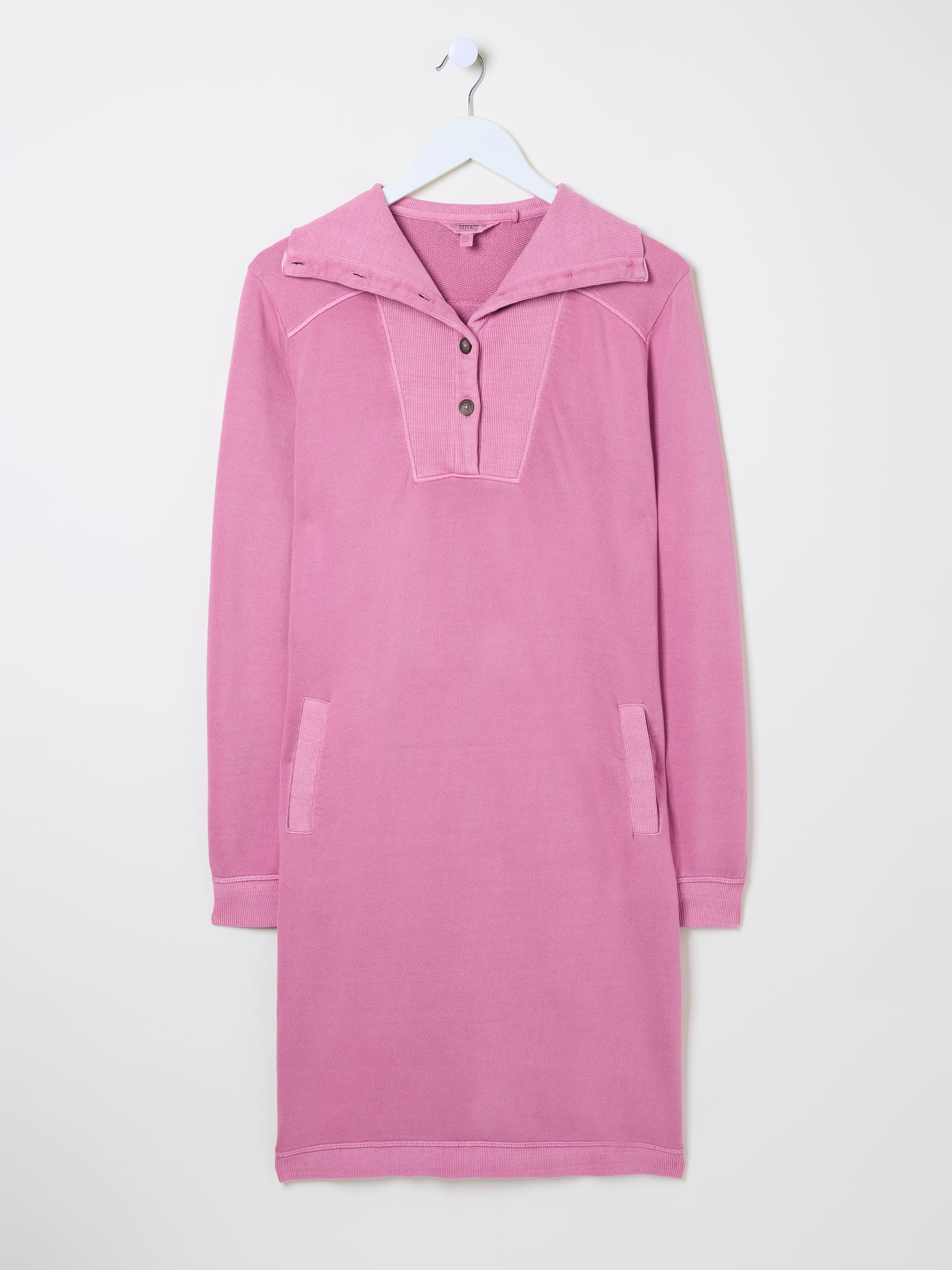 Heather Purple 100% Cotton Willa Sweat Dress - Image 10 of 10