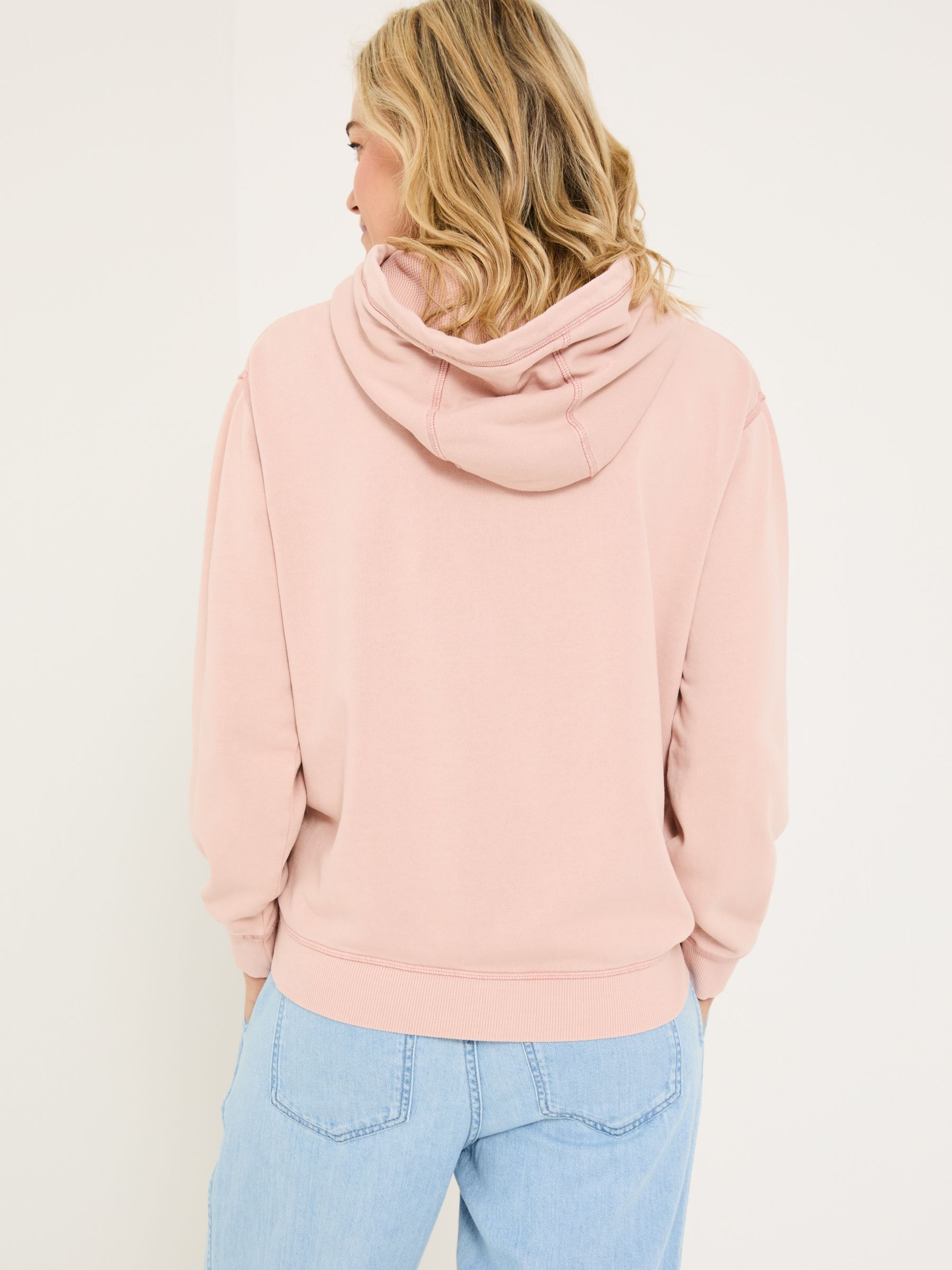 Bex Dusky Pink Bex Overhead 100% Cotton Hoodie - Image 2 of 5
