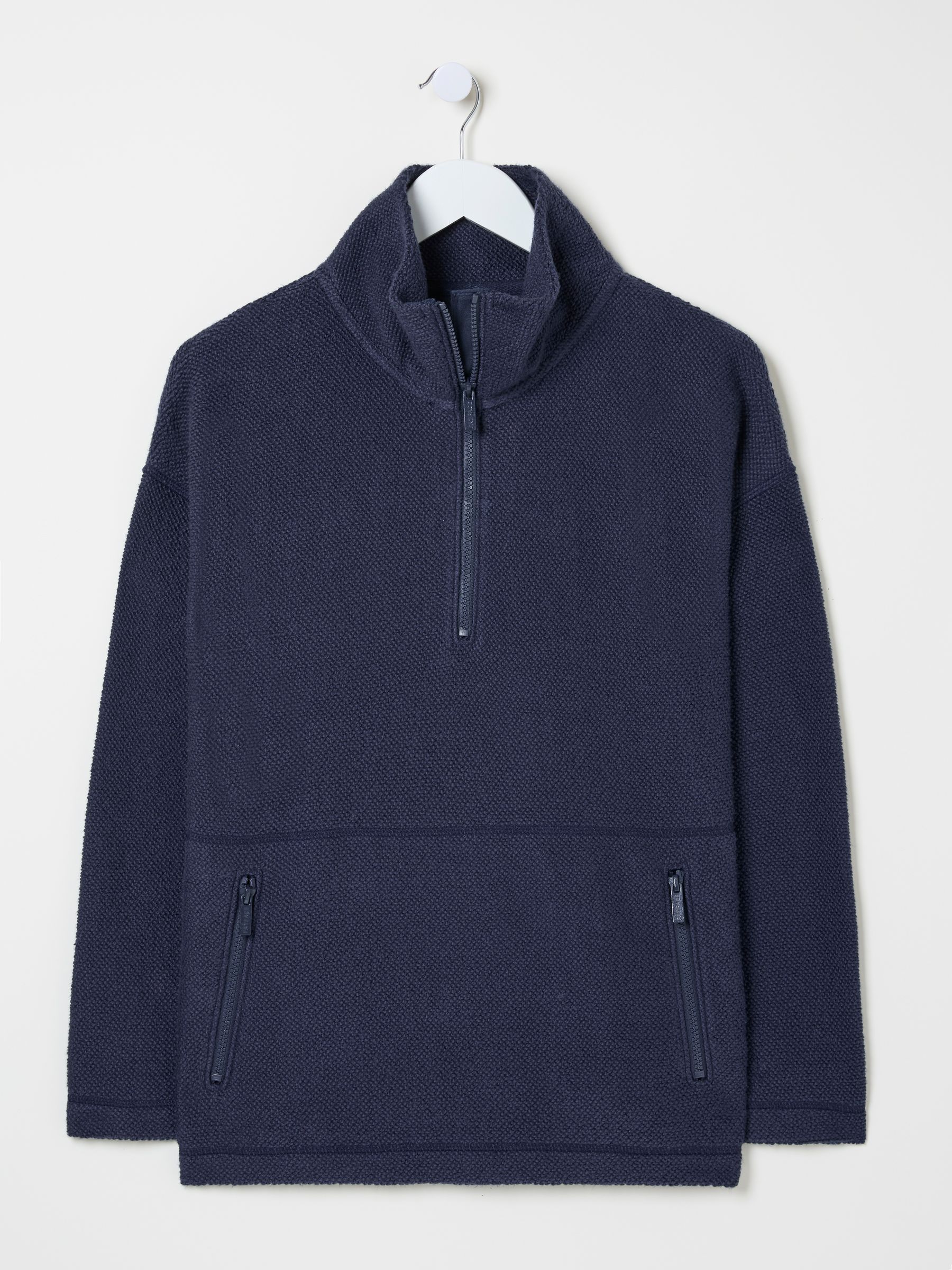 Navy Thea Half Neck Sweatshirt - Image 5 of 5