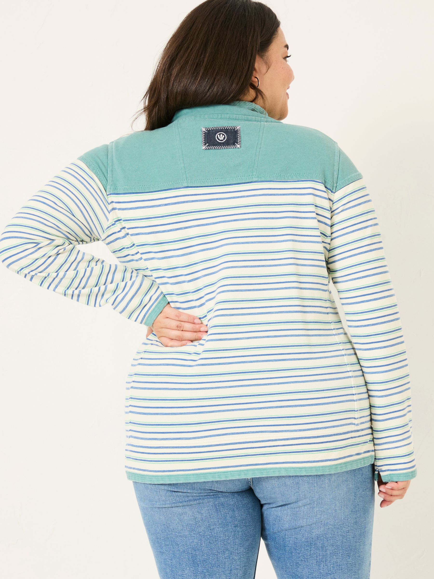 Airlie Blue Sweat Top - Image 5 of 9