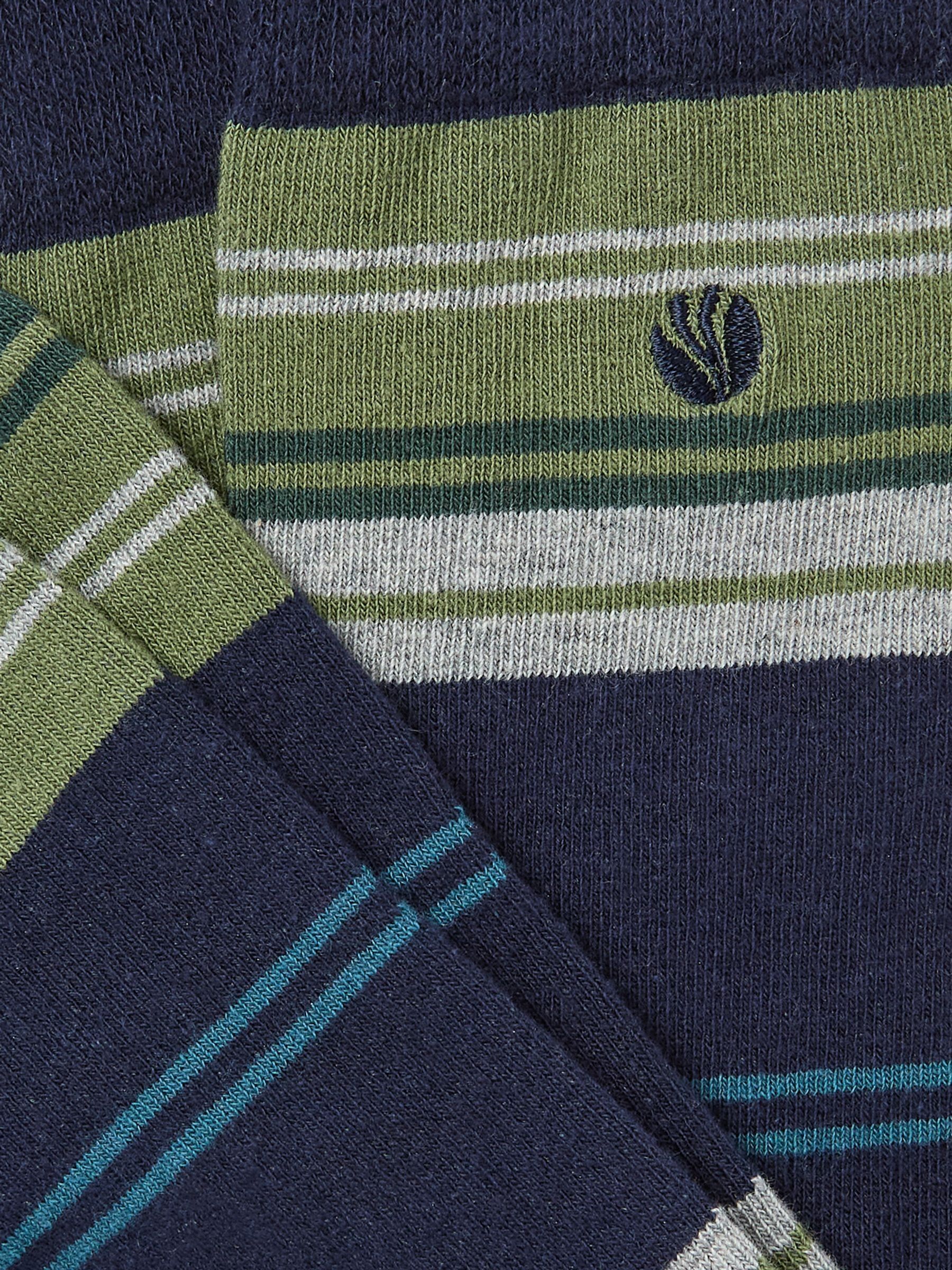 Navy Mens Otis Socks 1 Pack - Image 2 of 2