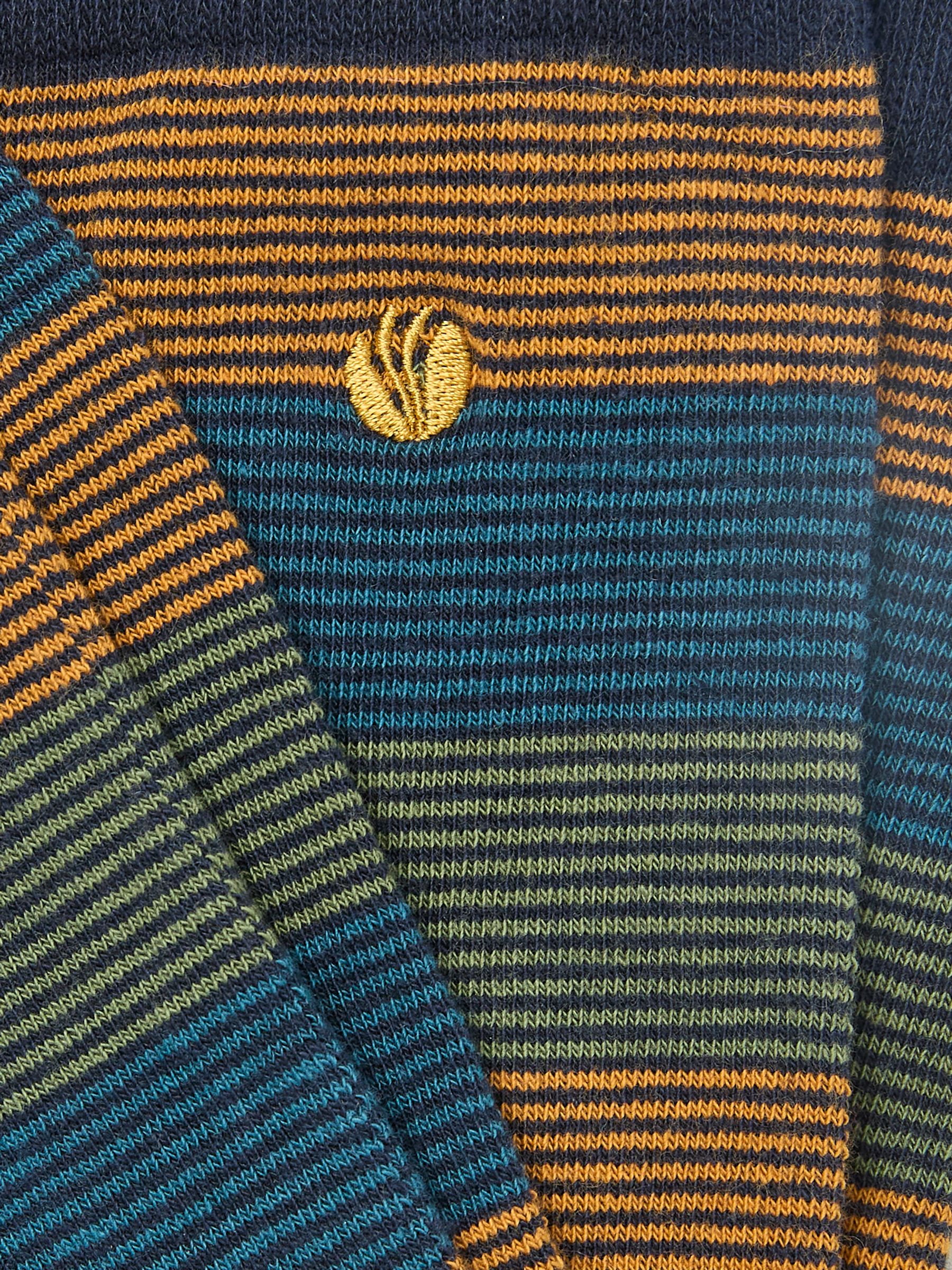 Multicolour Clive Stripe Socks - Image 2 of 2