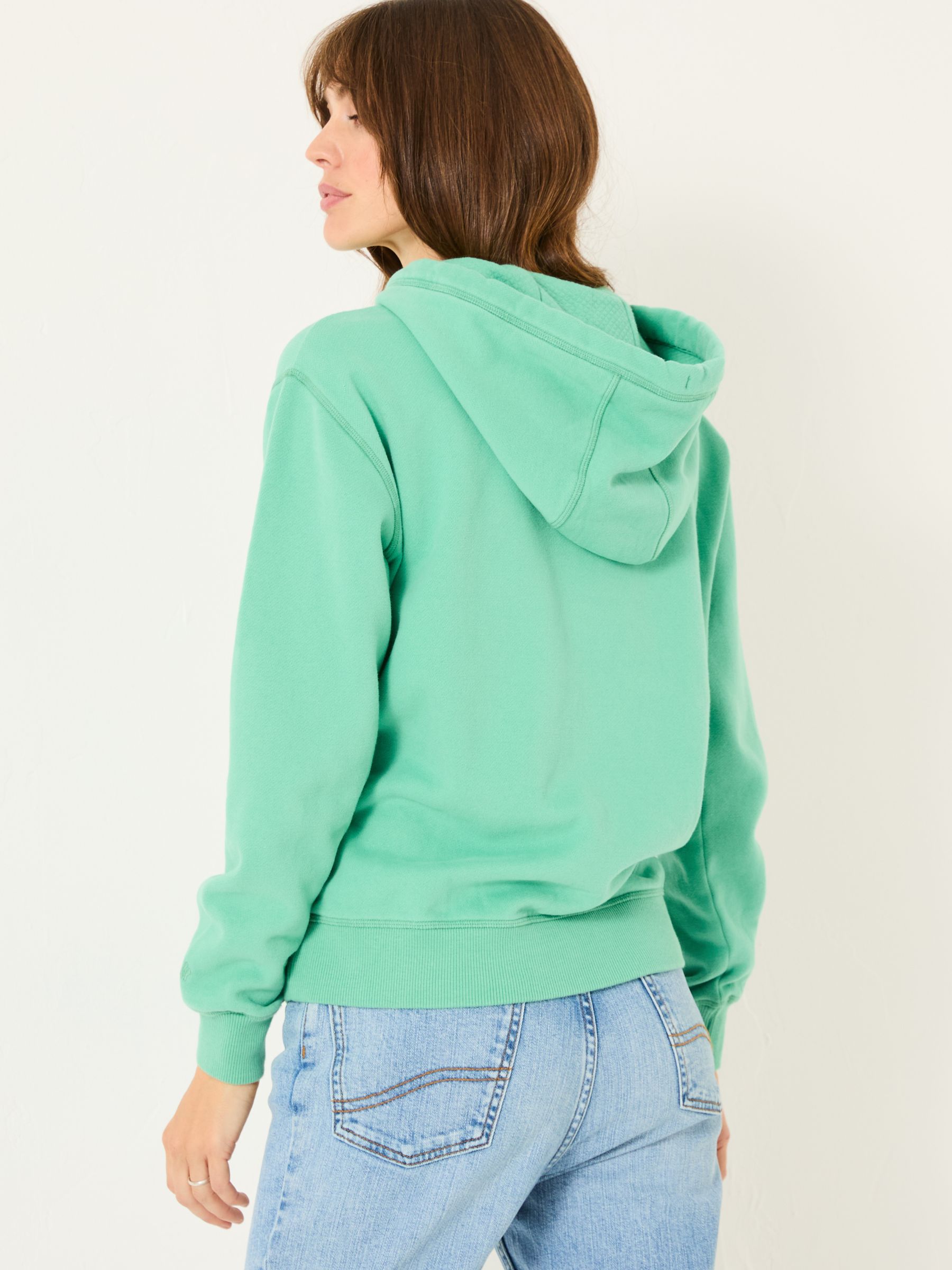 Izzy Jade Green Overhead Hoodie - Image 2 of 6