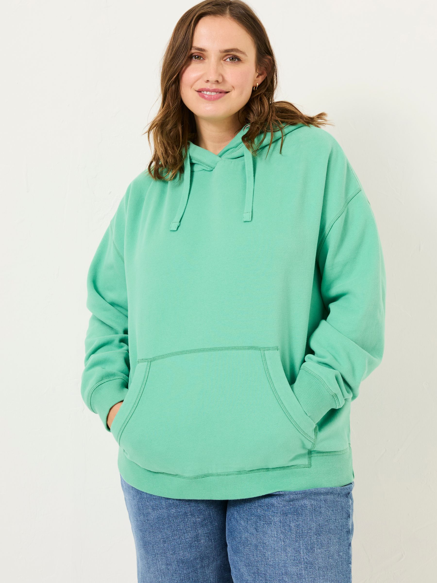 Izzy Jade Green Overhead Hoodie - Image 6 of 6