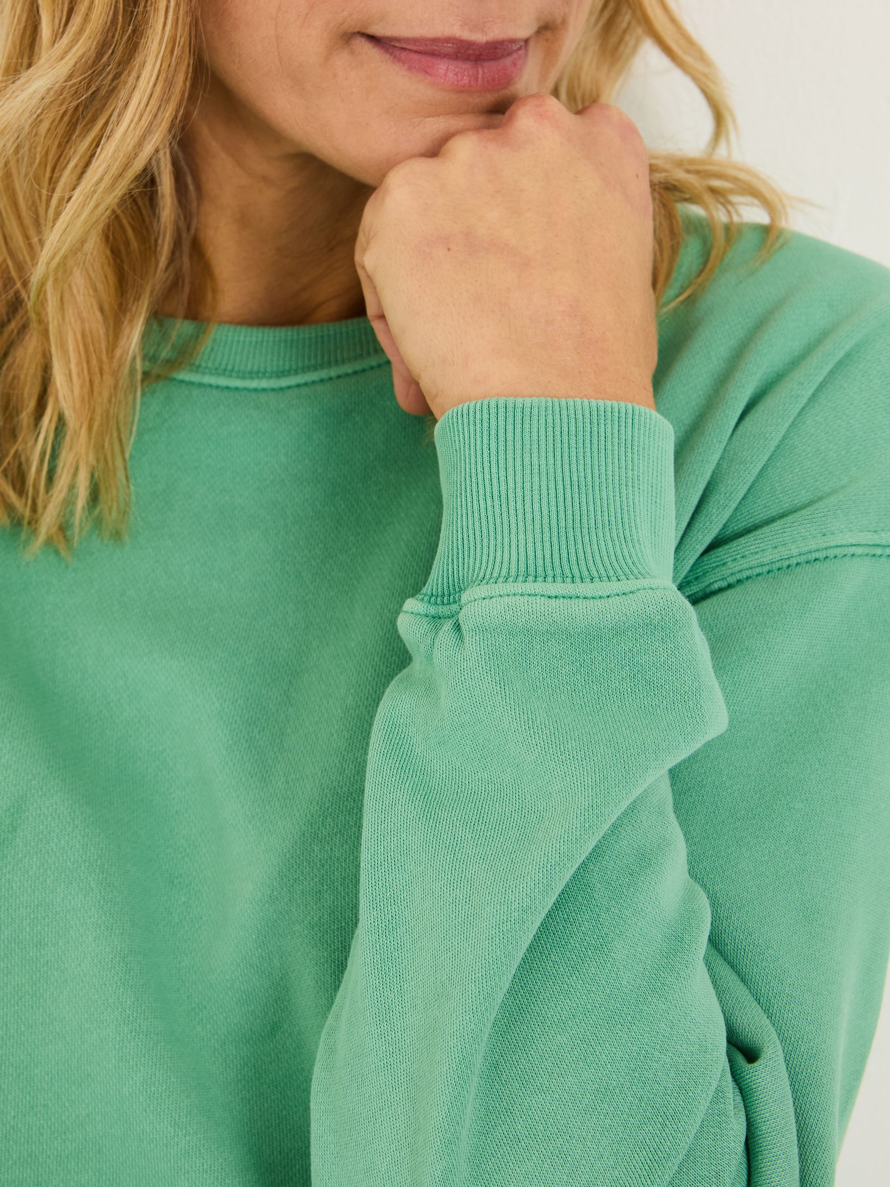 Georgia Jade Green Crew Sweatshirt - Image 4 of 4