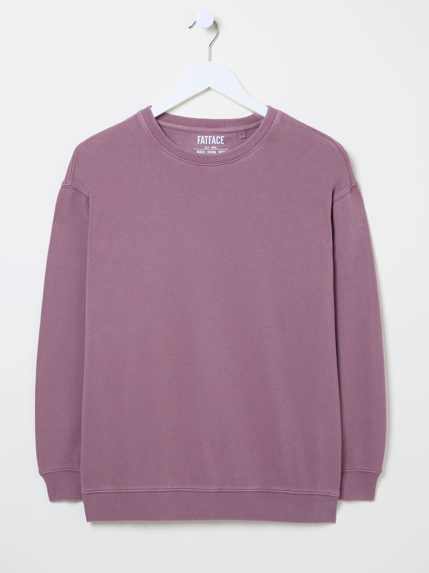 Georgia Dusky Purple Crew Sweatshirt - Image 5 of 5
