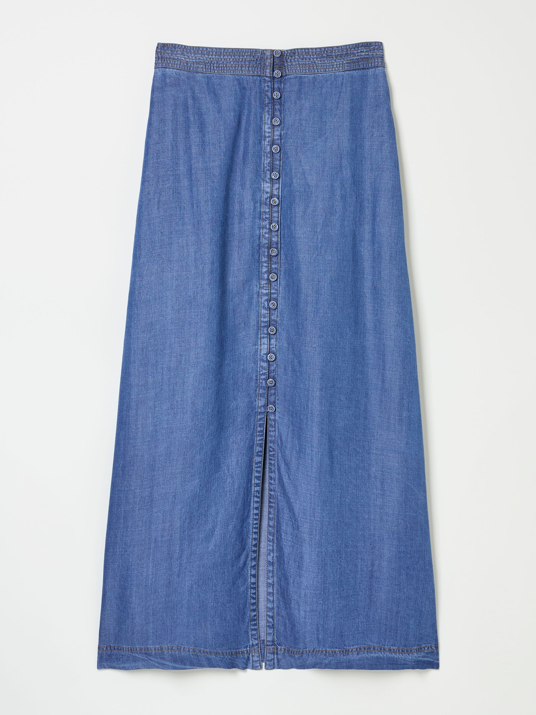 Blue Denim Arabella Midi Skirt - Image 11 of 12