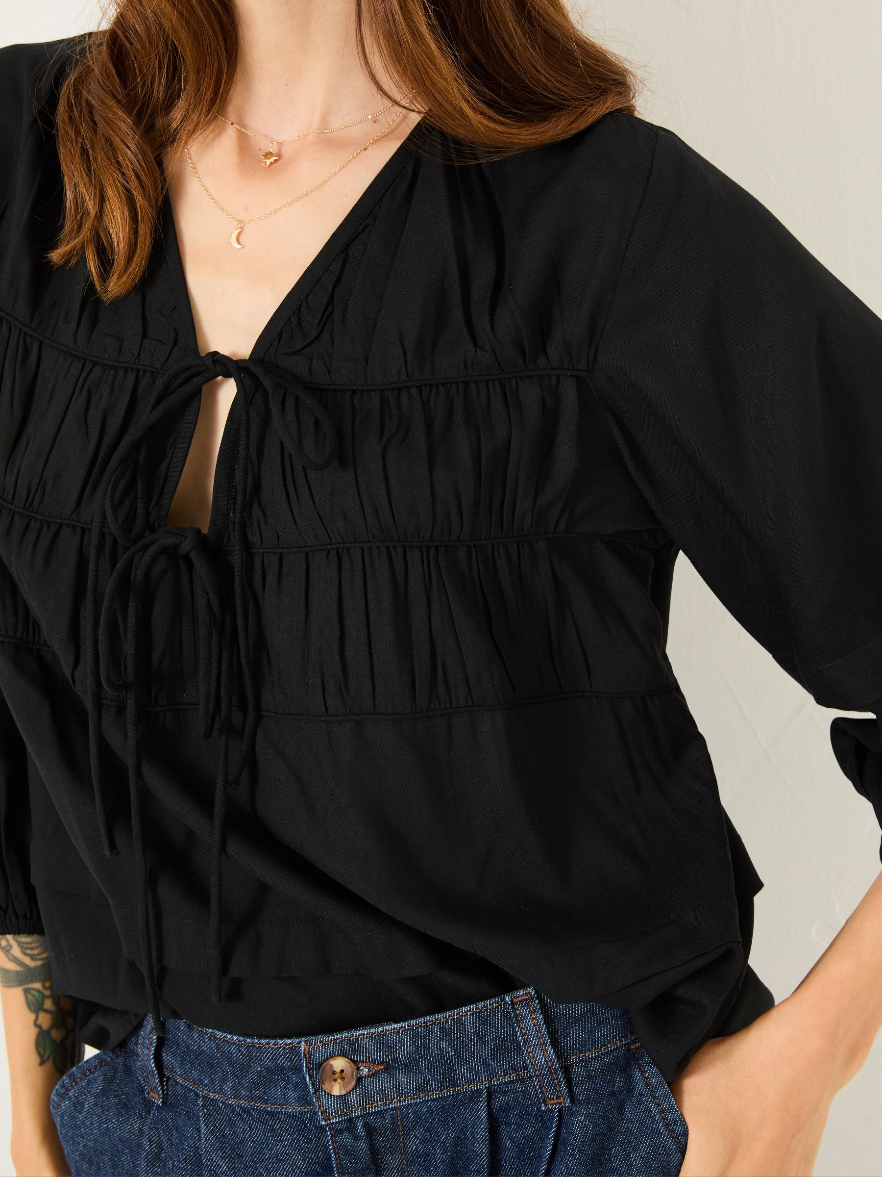 Black Cece Blouse - Image 10 of 11