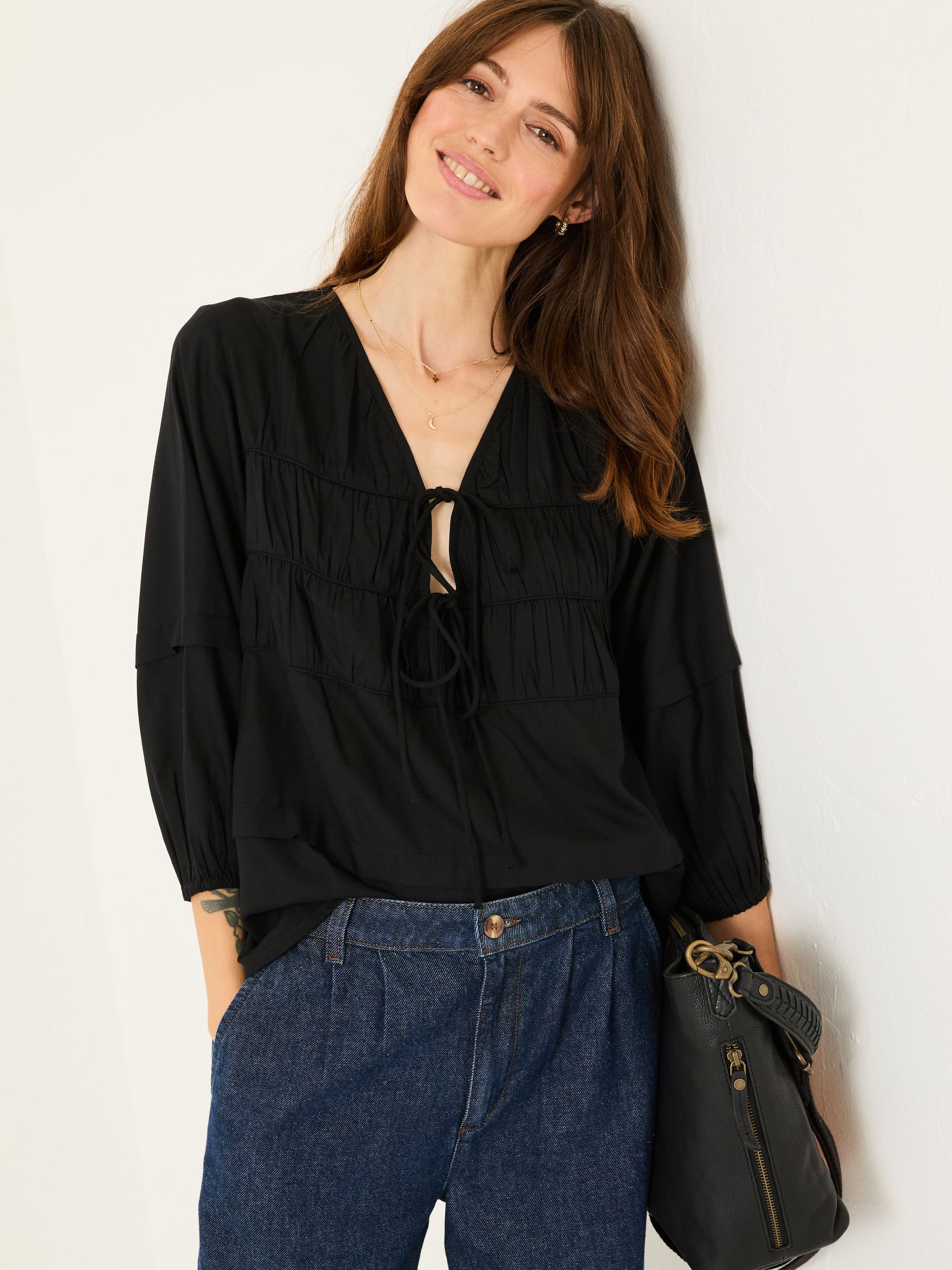 Black Cece Blouse - Image 2 of 11