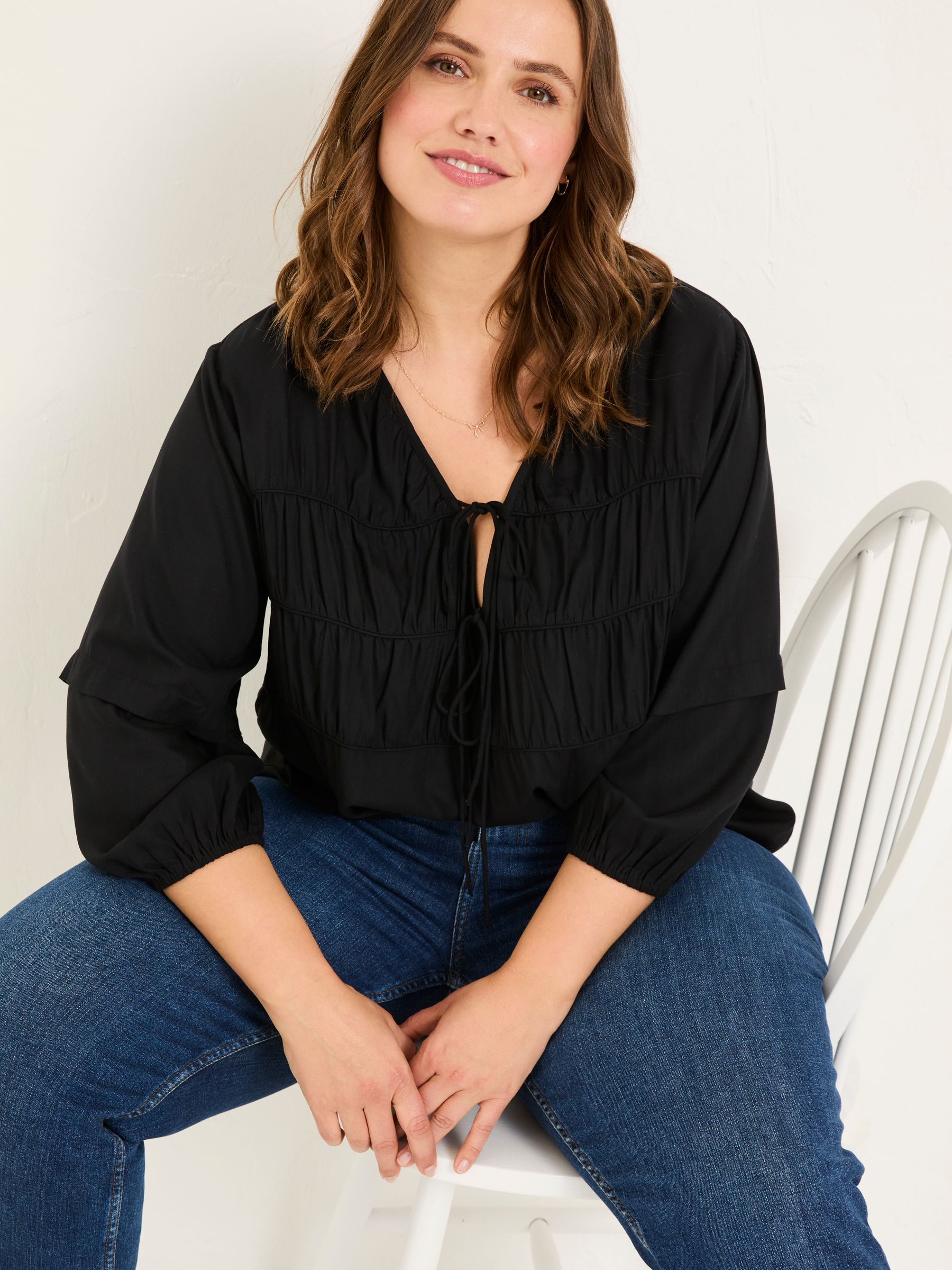 Black Cece Blouse - Image 8 of 11