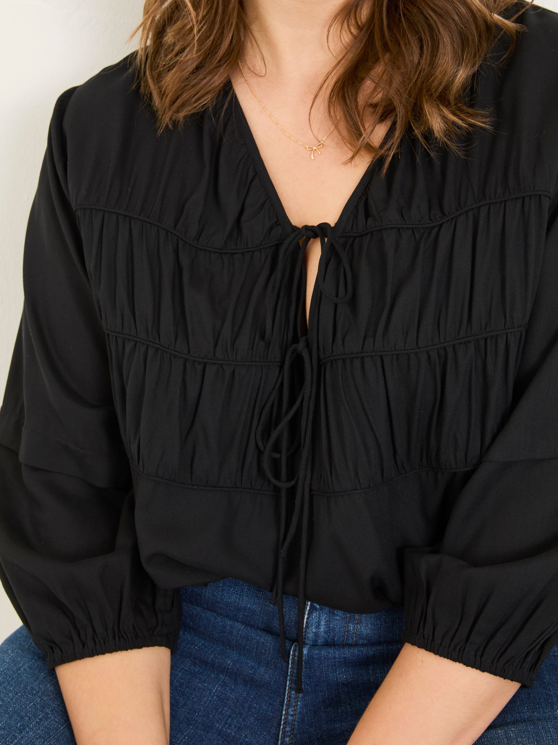 Black Cece Blouse - Image 9 of 11