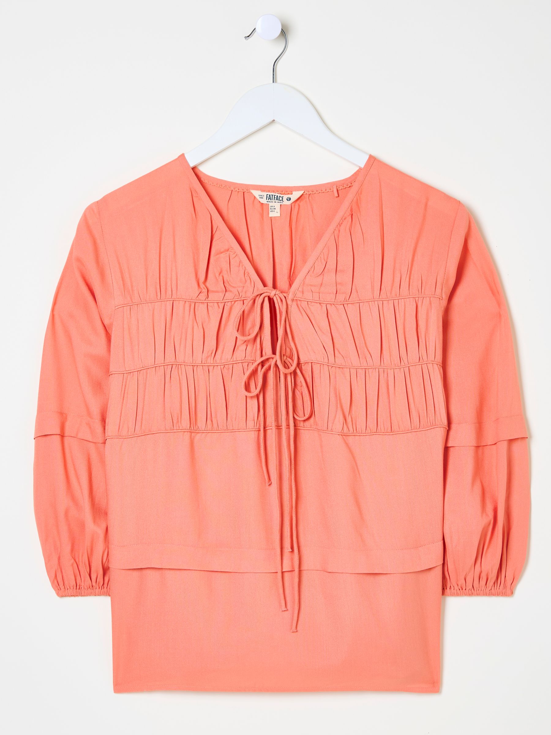 Coral Pink Cece Blouse - Image 7 of 7