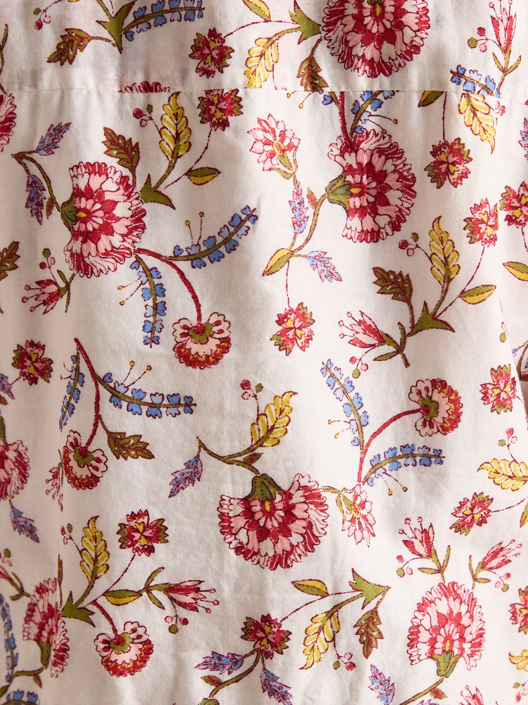 Ariella Provence Floral Cotton Tiered Dress - Image 7 of 8