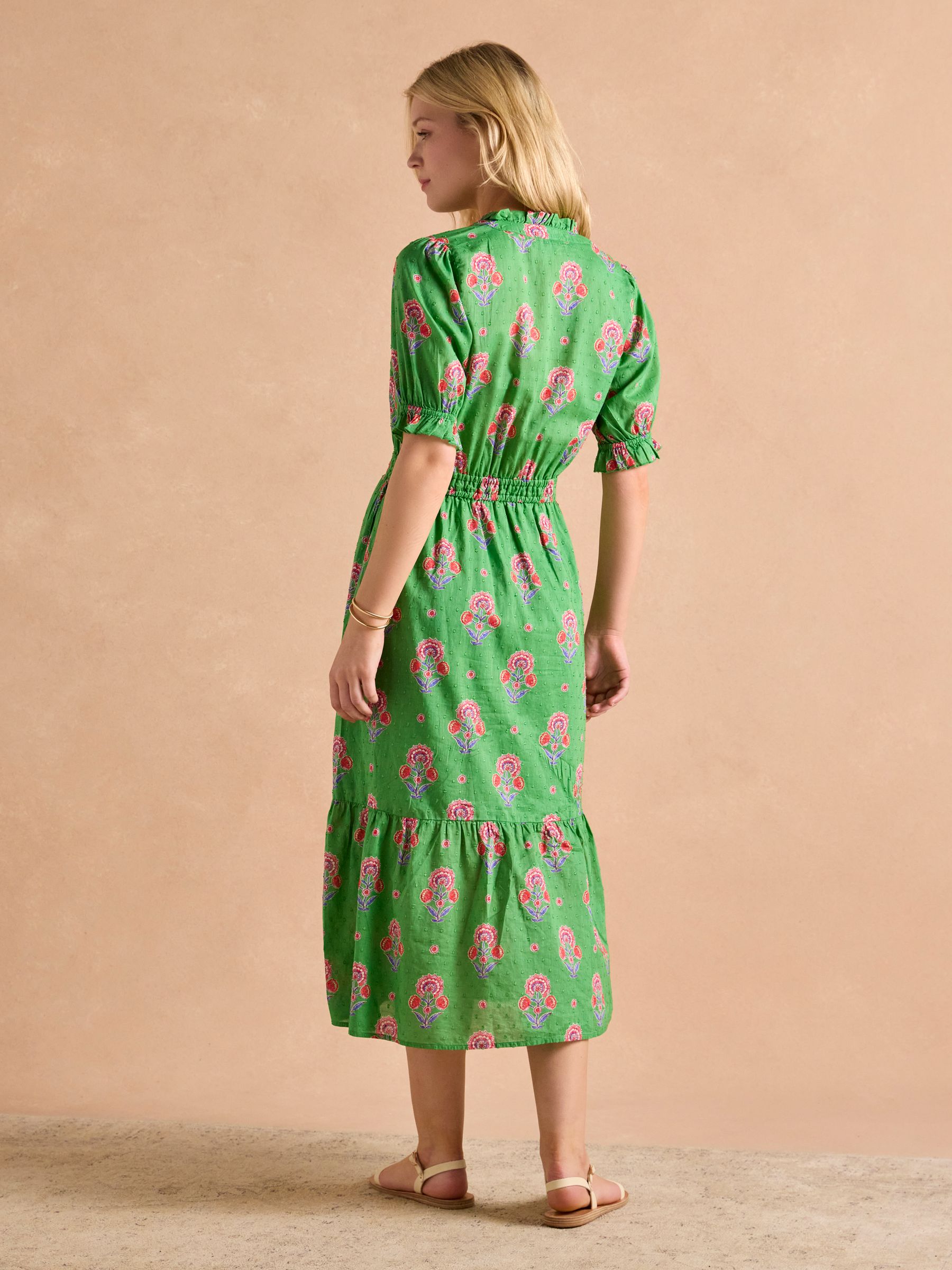 Larissa Green Textured Sundress - Image 2 of 6
