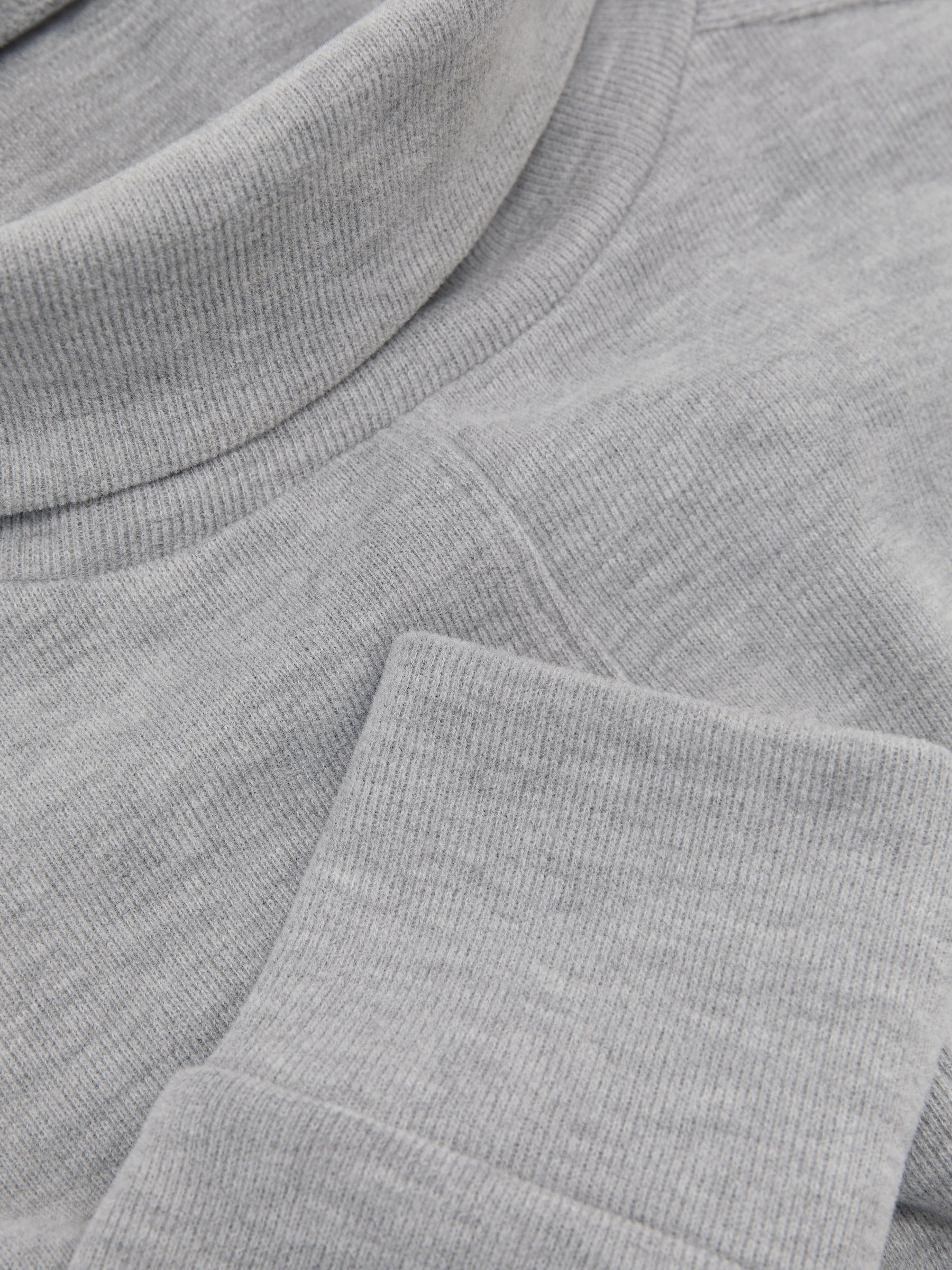 Reiss Hattie Cotton-Blend Roll-Neck Lounge Top - صورة 7 من 7