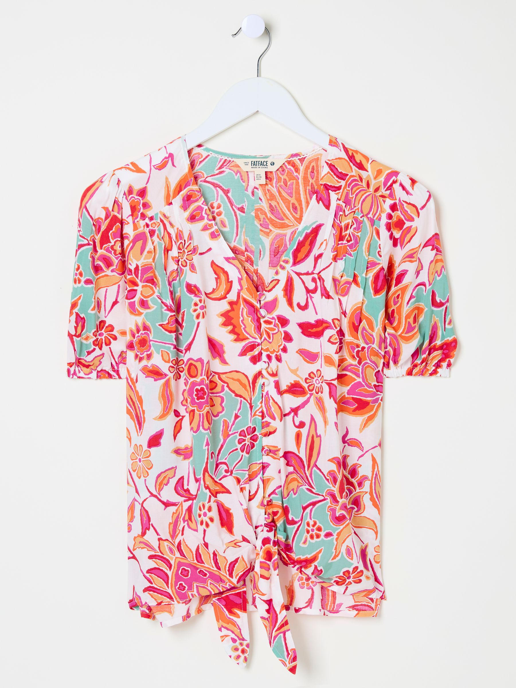 Savannah Ivory Festival Floral Blouse - Image 6 of 6