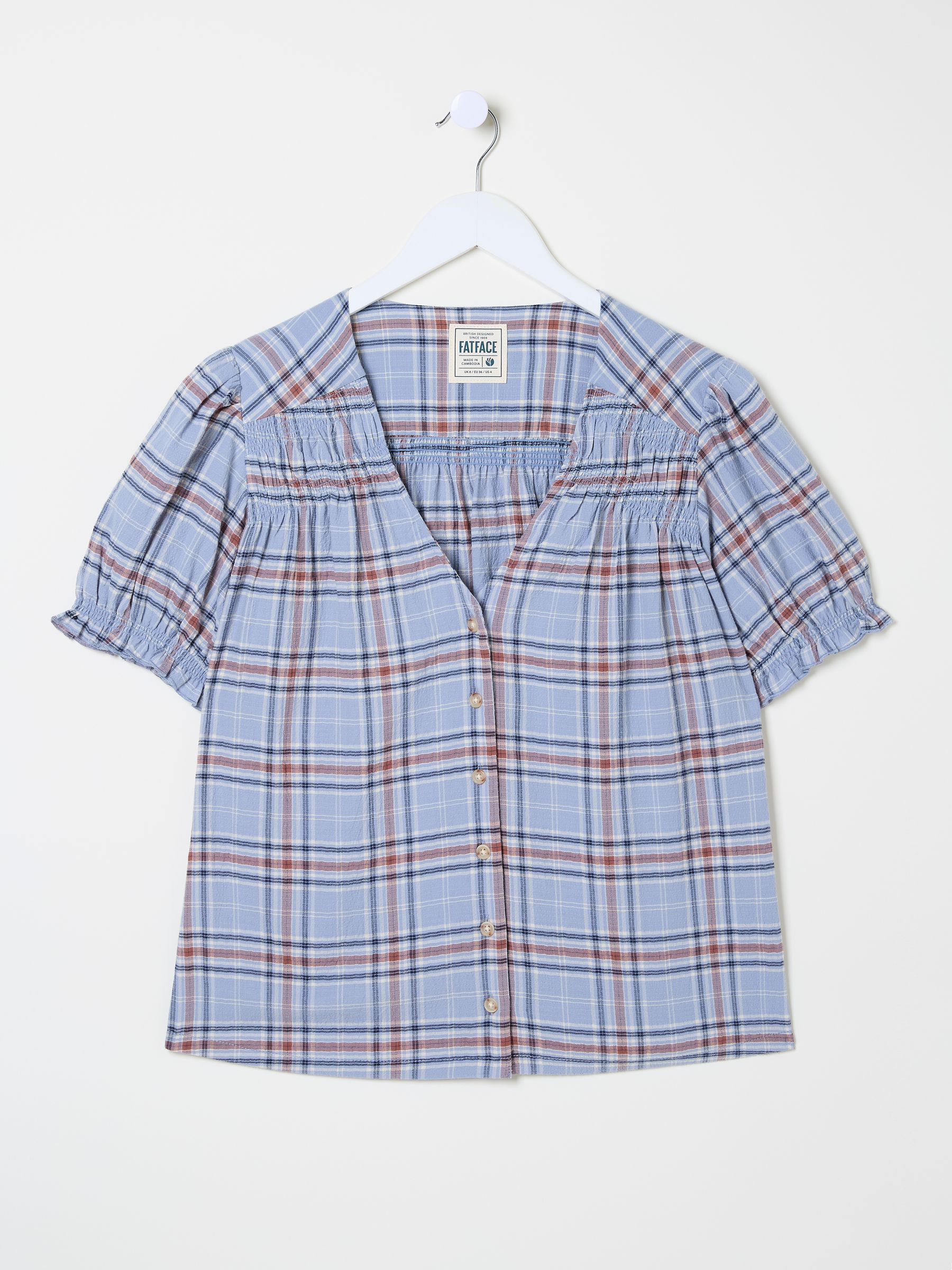 Jade Blue Blouse - Image 6 of 6