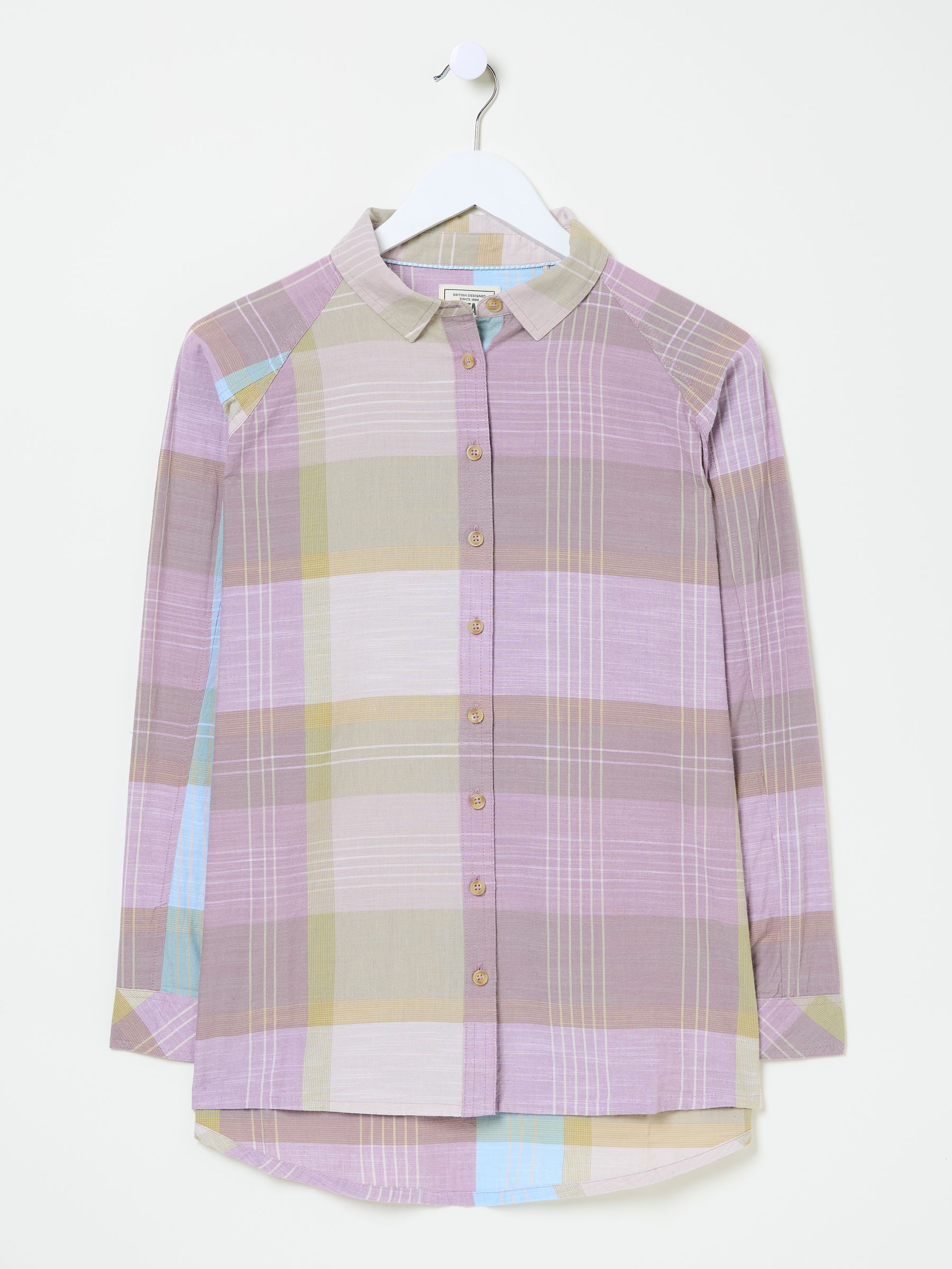Bessie Multi 100% Cotton Check Shirt - Image 6 of 6
