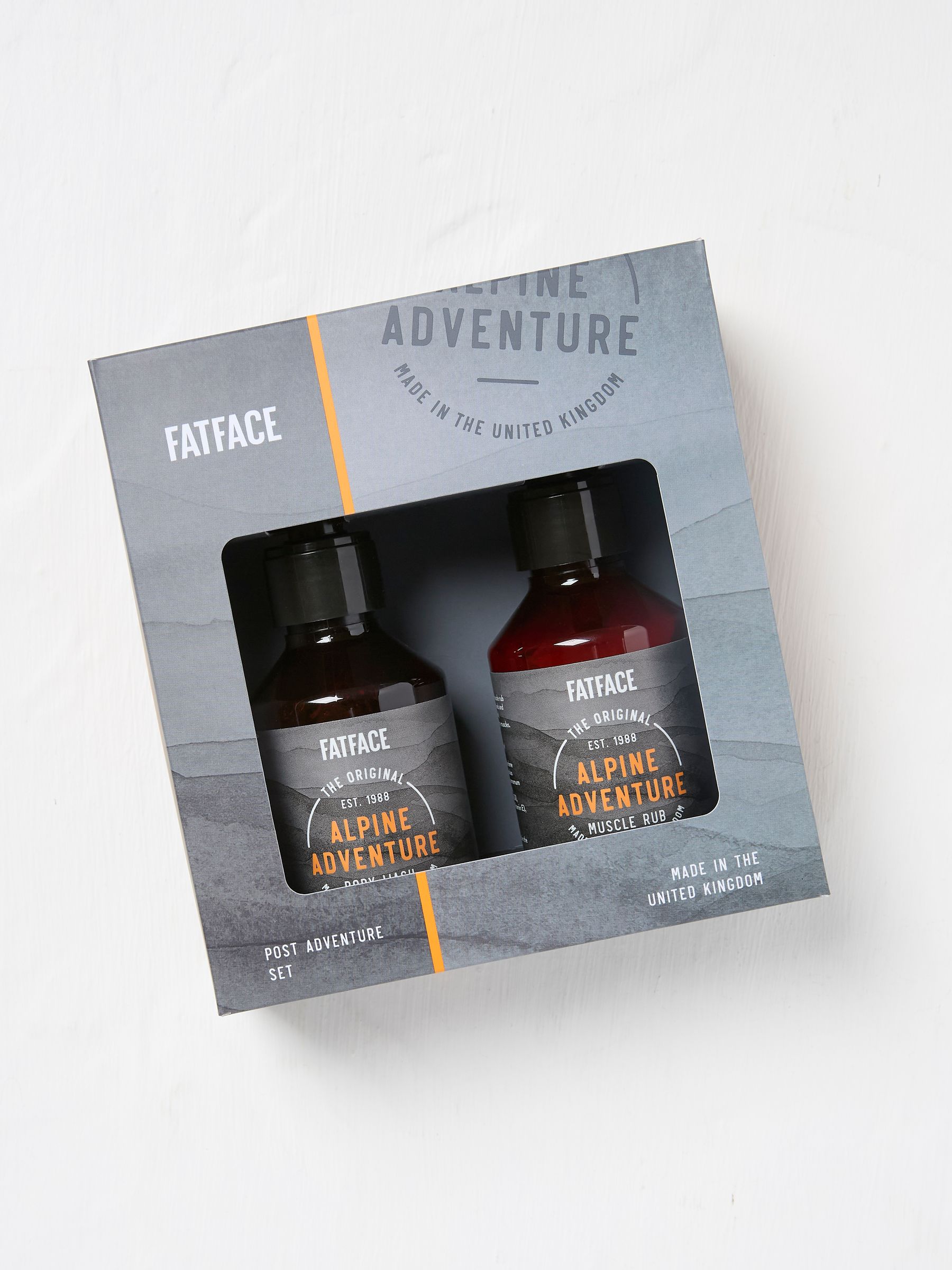 Charcoal Grey Alpine Adventures Toiletries Gift Set - Image 1 of 2