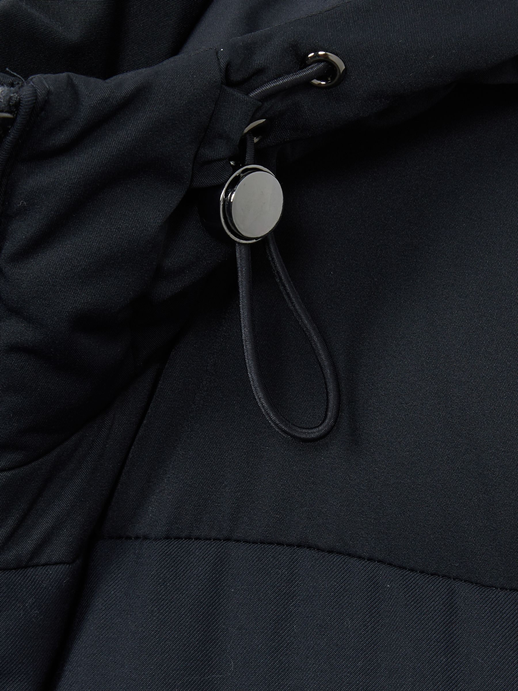 Patch-Pocket Quilted Puffer Jacket in Navy - Image 7 of 7