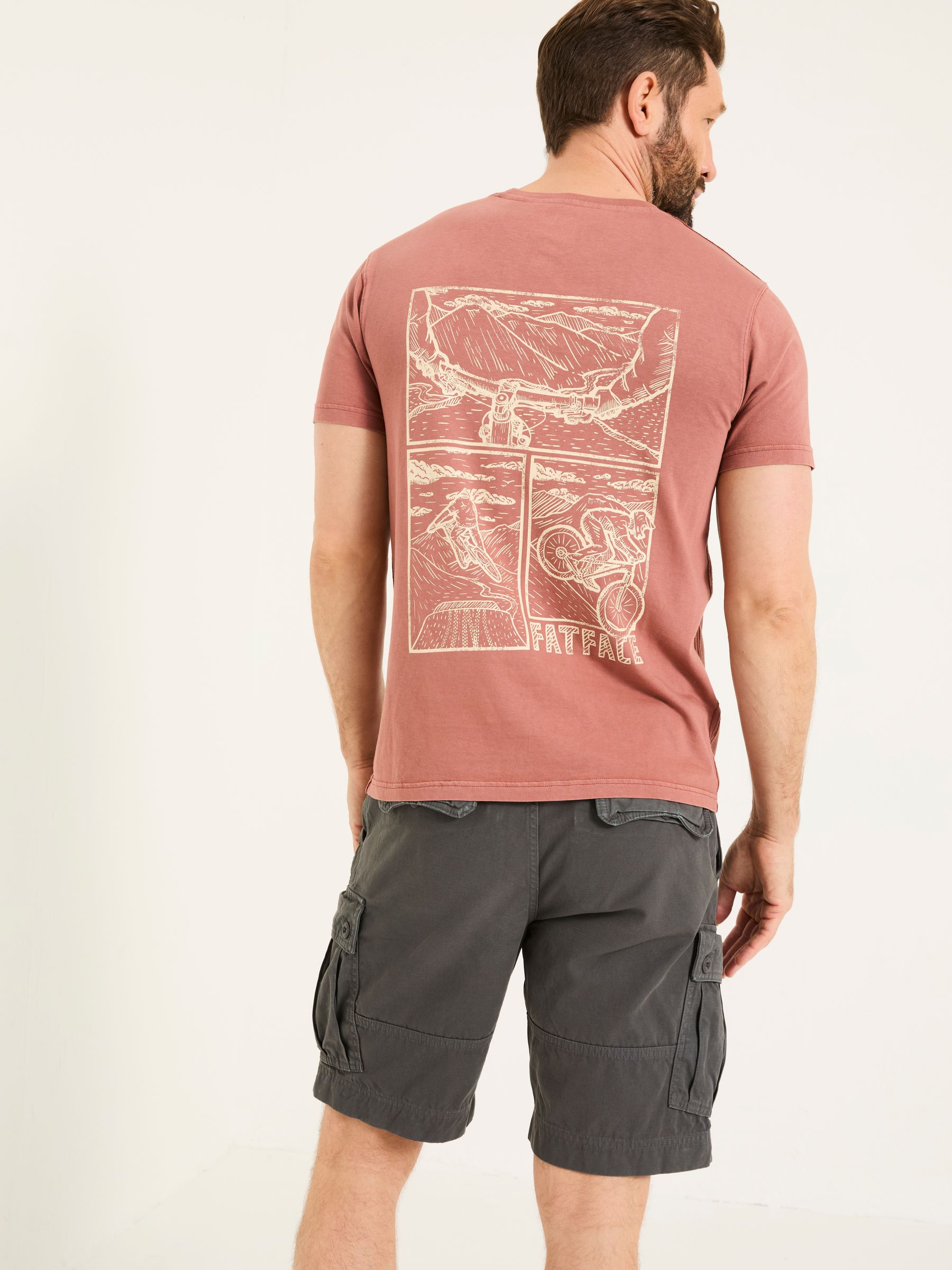 Breakyard Dark Grey Cargo Shorts - Image 2 of 10