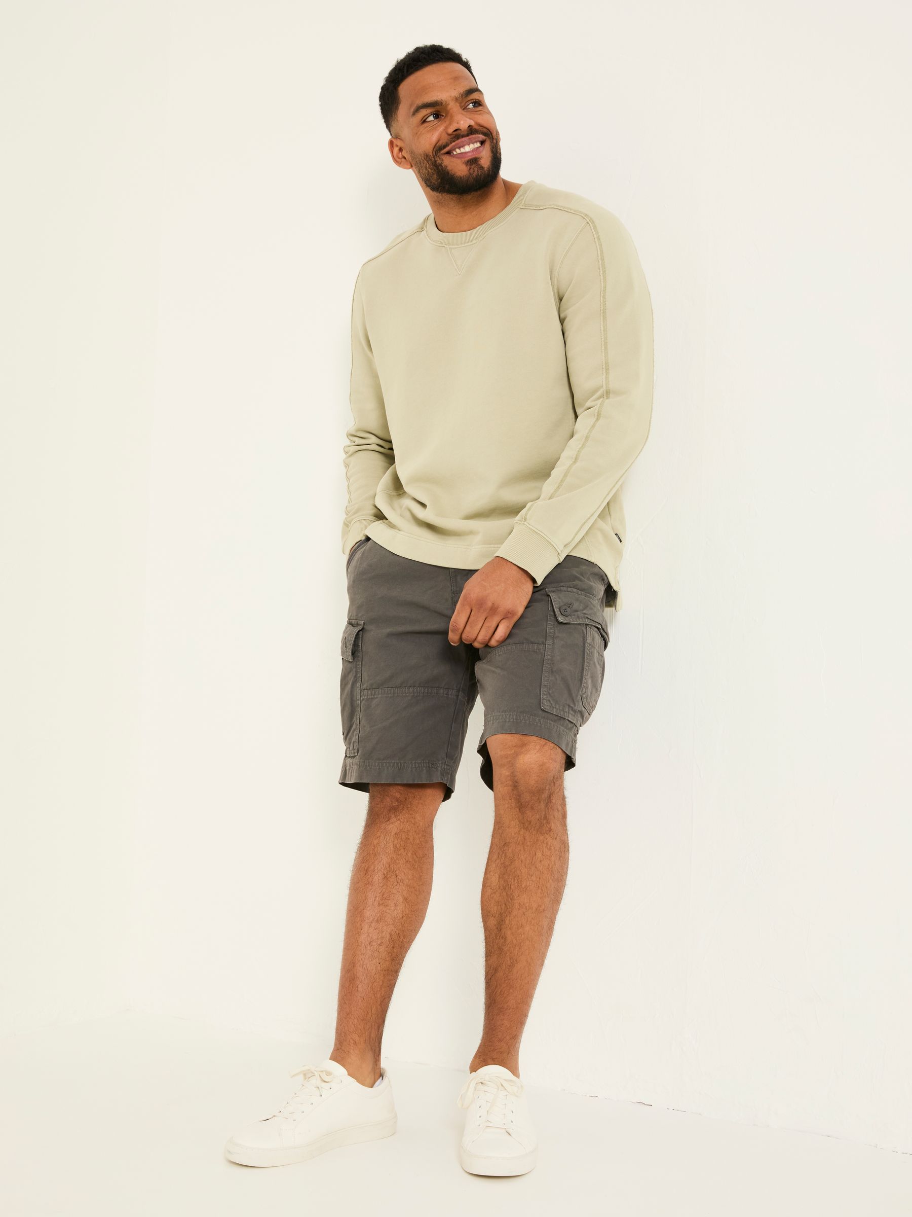 Breakyard Dark Grey Cargo Shorts - Image 6 of 10