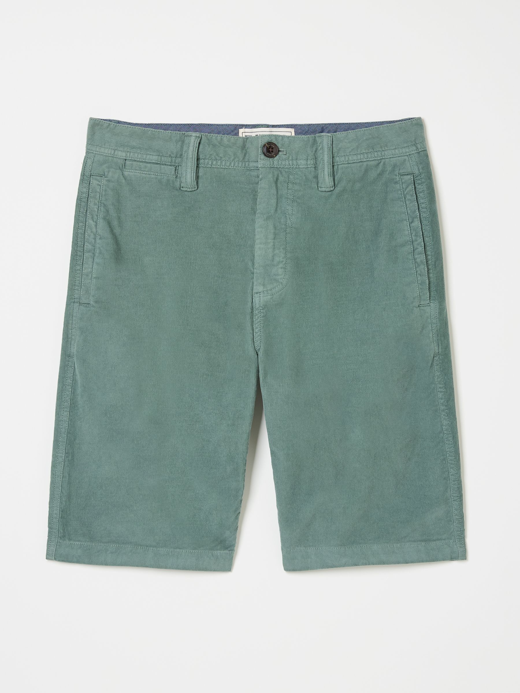 Dusky Green Stow Cord Shorts - Image 7 of 7