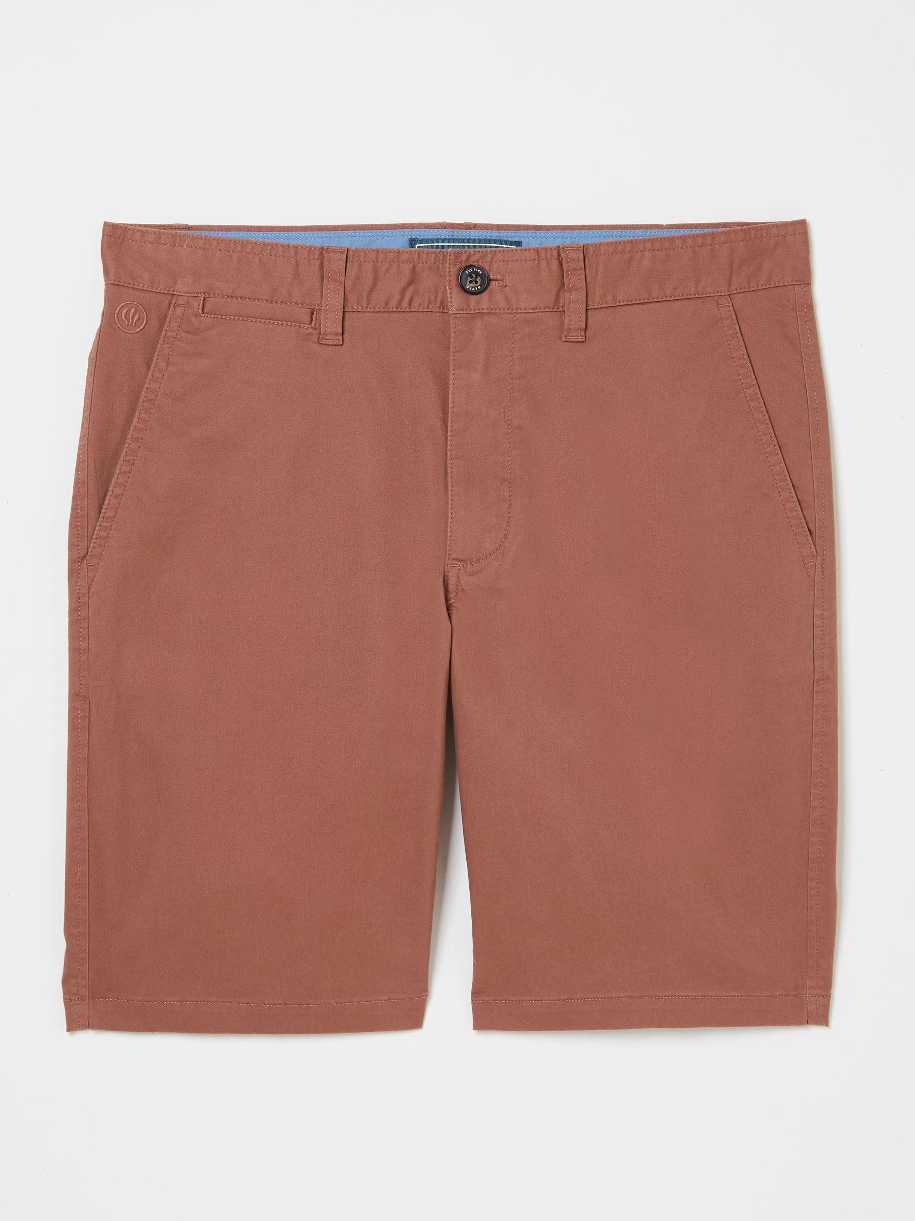 Mawes Rust Brown Chino Shorts - Image 7 of 7