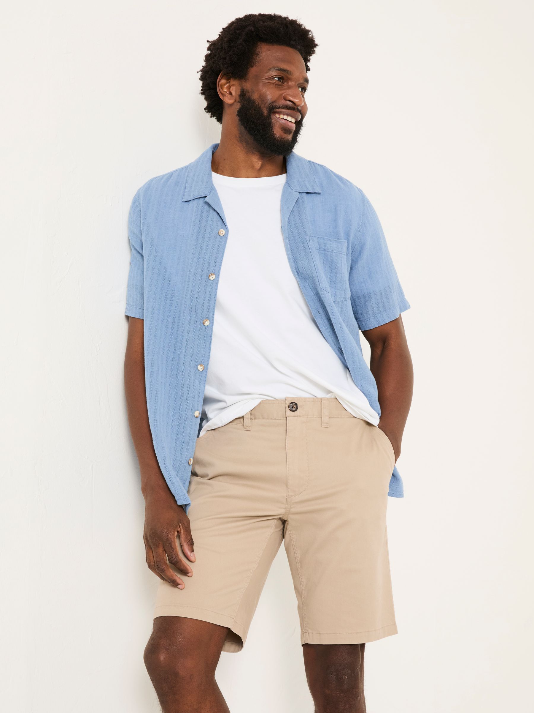 Mawes Stone Chino Shorts - Image 2 of 7
