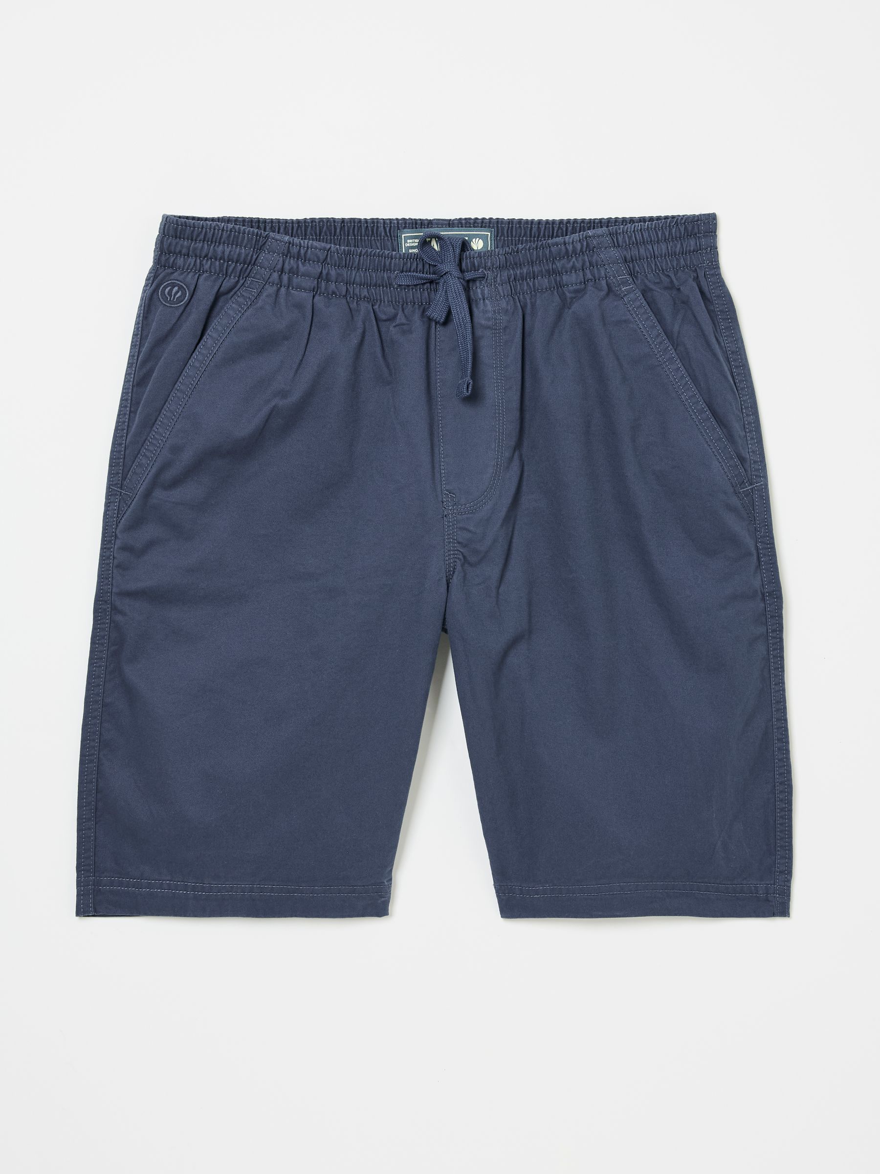 Seaton Navy Pull On Shorts - Image 5 of 5