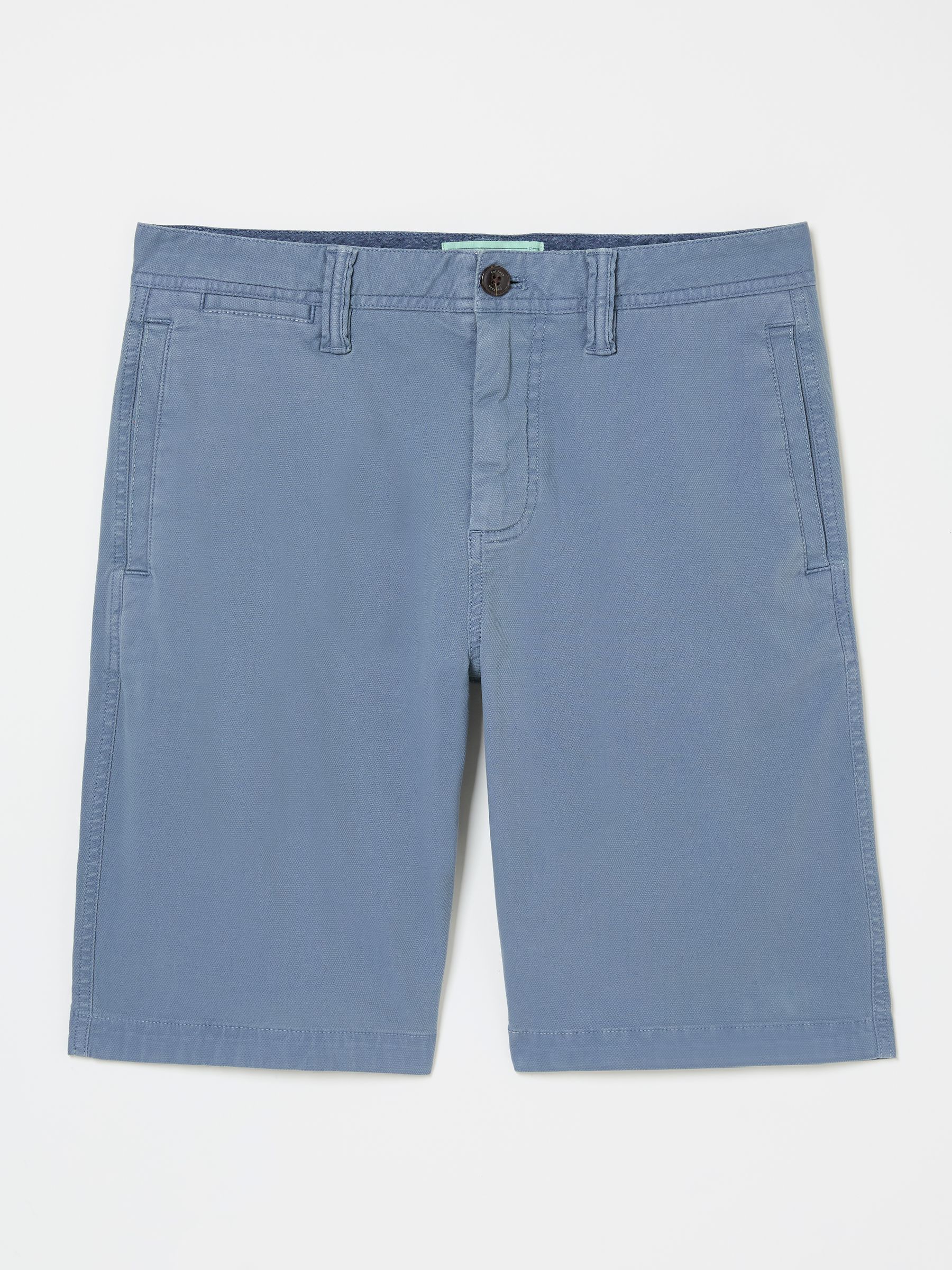 Light Blue Stow Garment Dye Shorts | FatFace