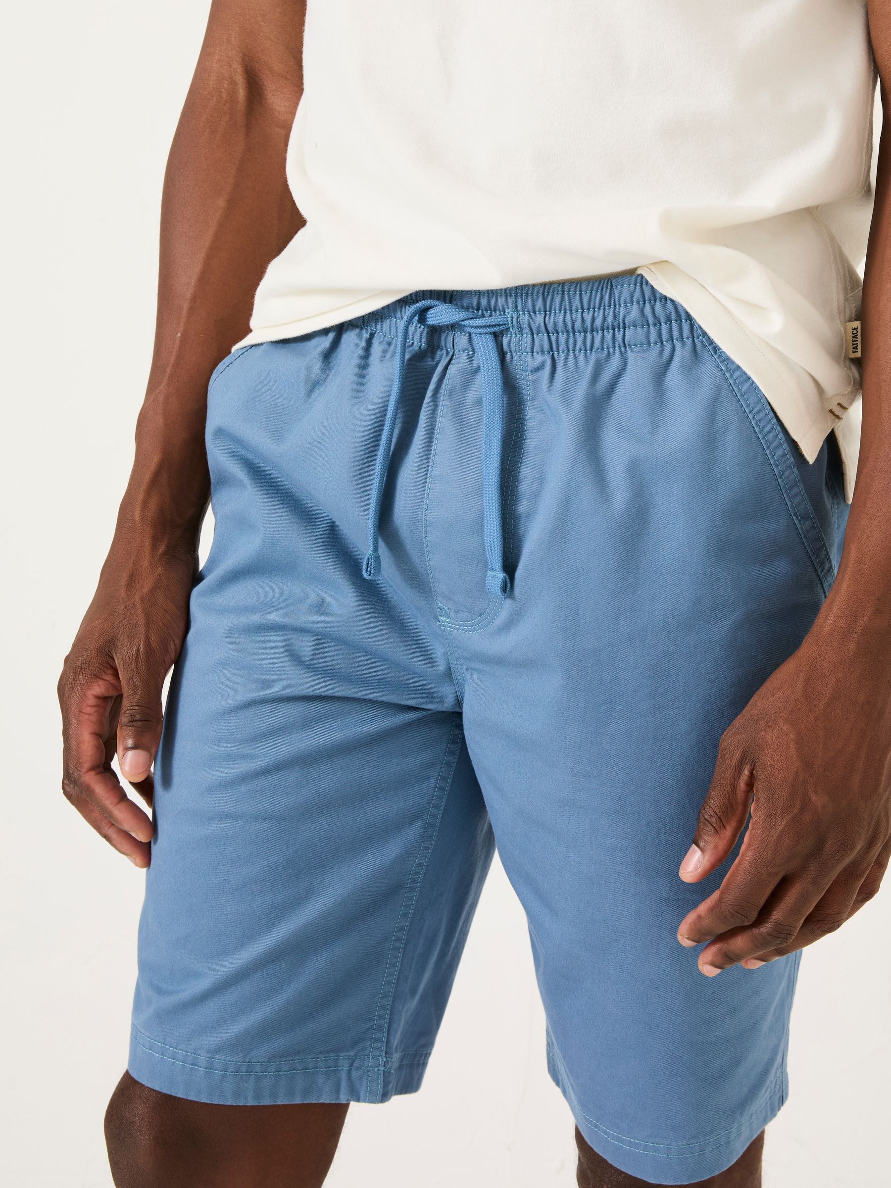 Seaton Blue Pull On Shorts - Image 6 of 7