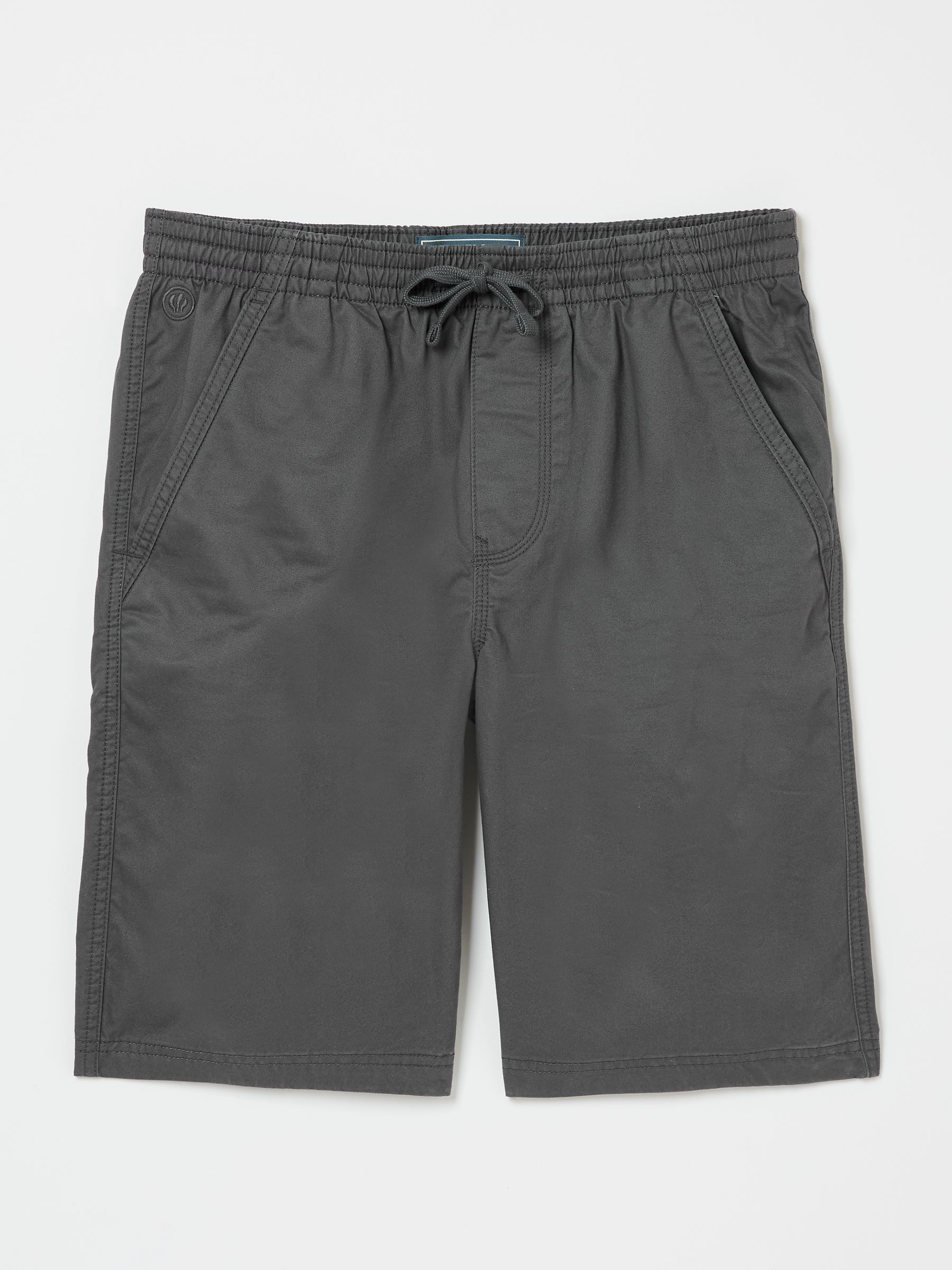 Seaton Dark Grey Pull On Shorts - Image 6 of 6