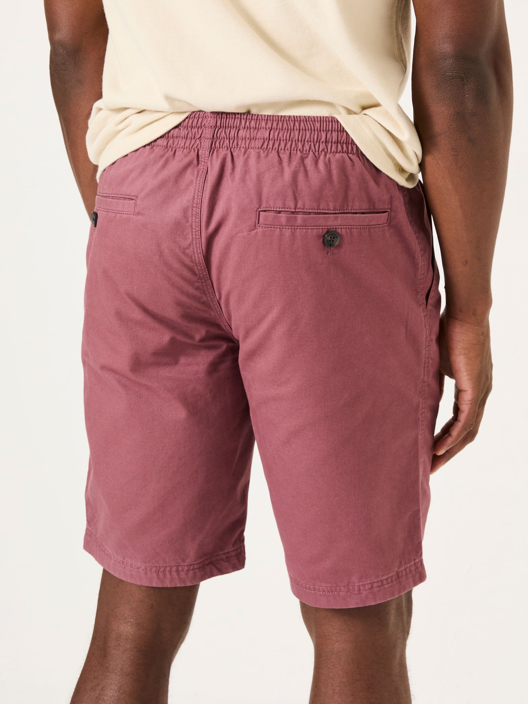 Seaton Plum Purple Pull On Shorts - Image 4 of 7