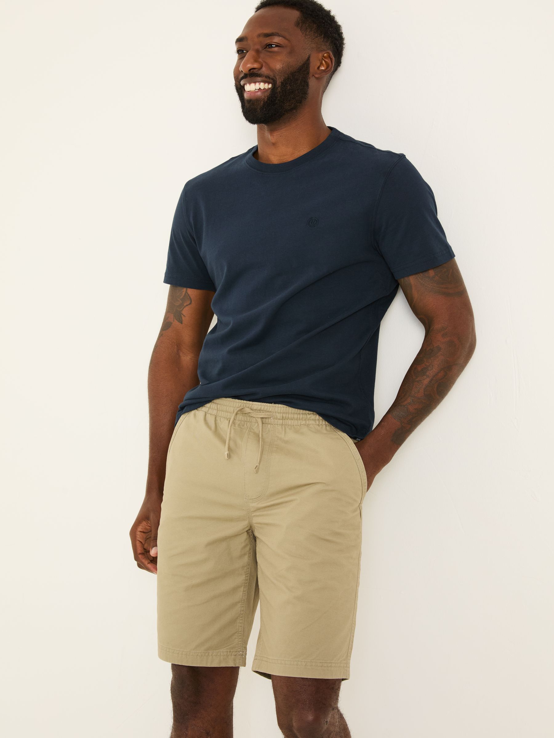 Seaton Stone Pull On Shorts - Image 1 of 6